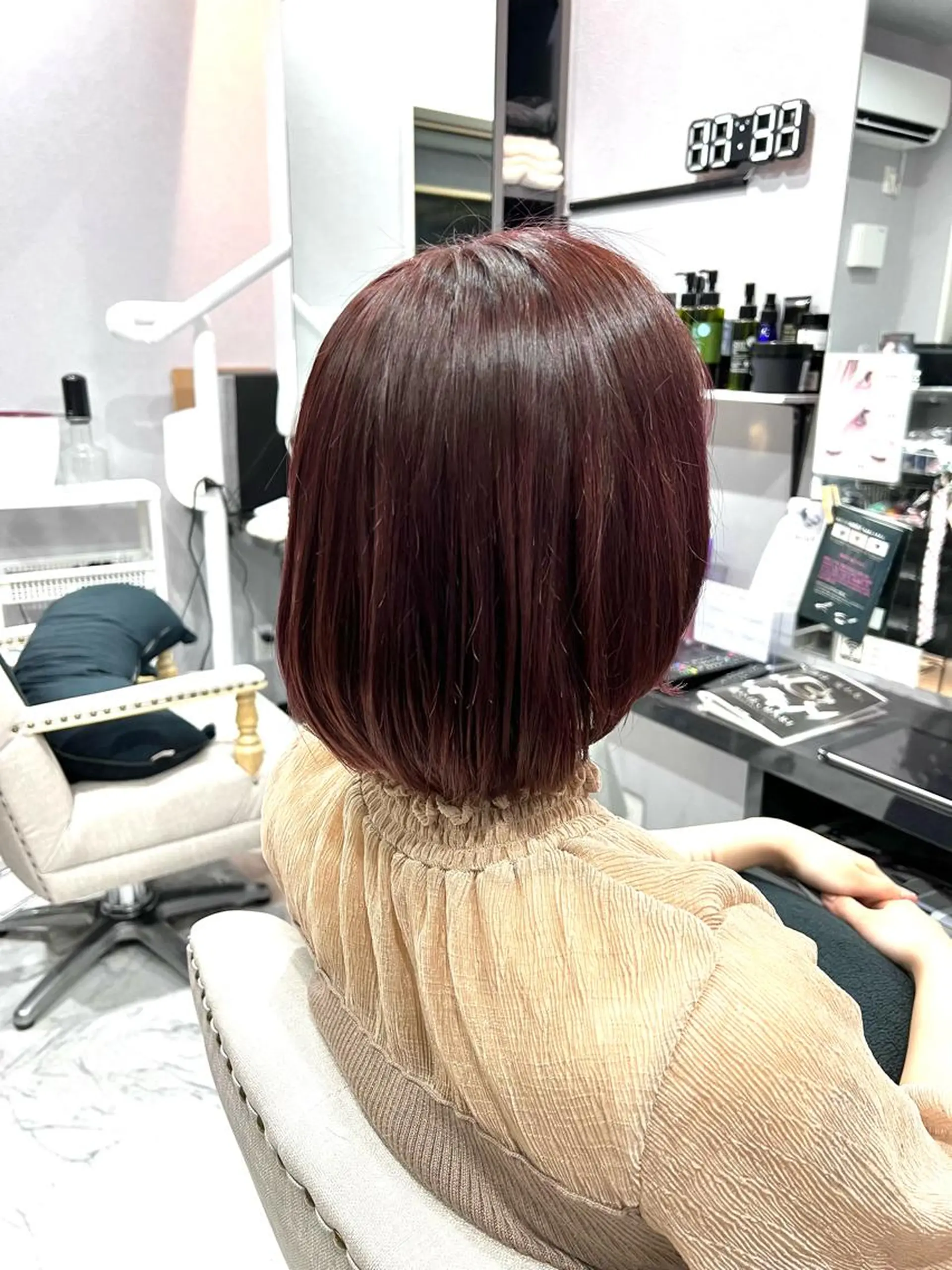 ショート カット ヘアカラー トリートメント FAVORE 【ファヴォーレ】のヘアスタイル