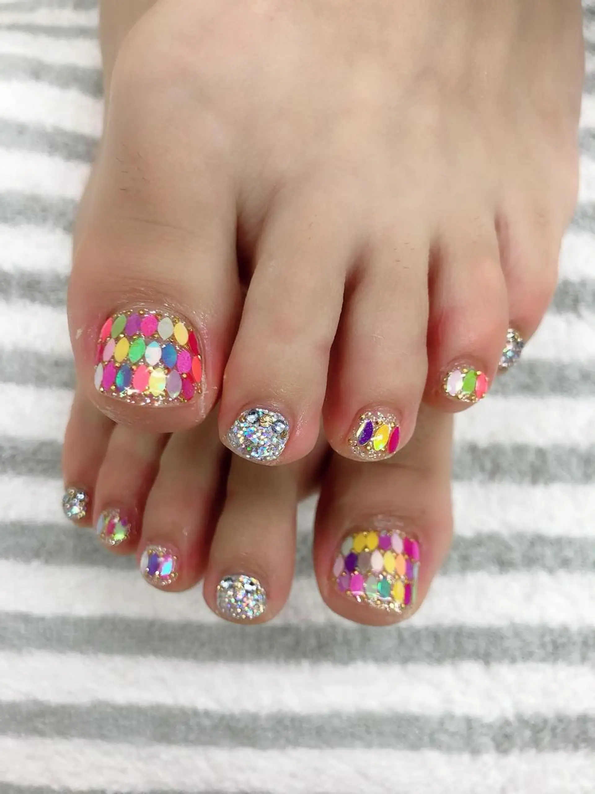 ネイル フットネイル フットネイル Lana Nail所属・Lana Nailのネイルデザイン