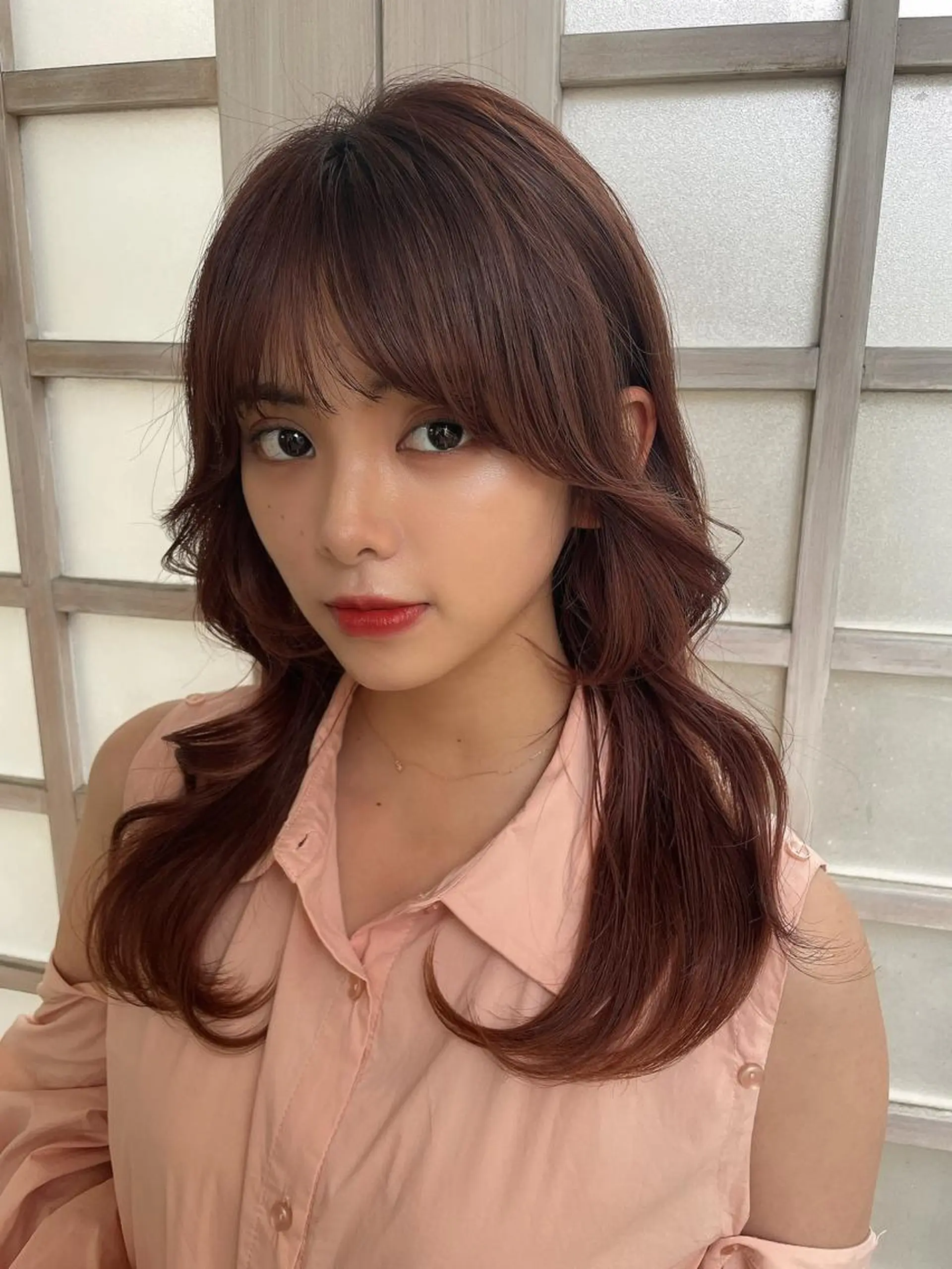 ミディアム ヨシンモリ ❤️ショートカット ・顔周りカット❤️のヘアスタイル