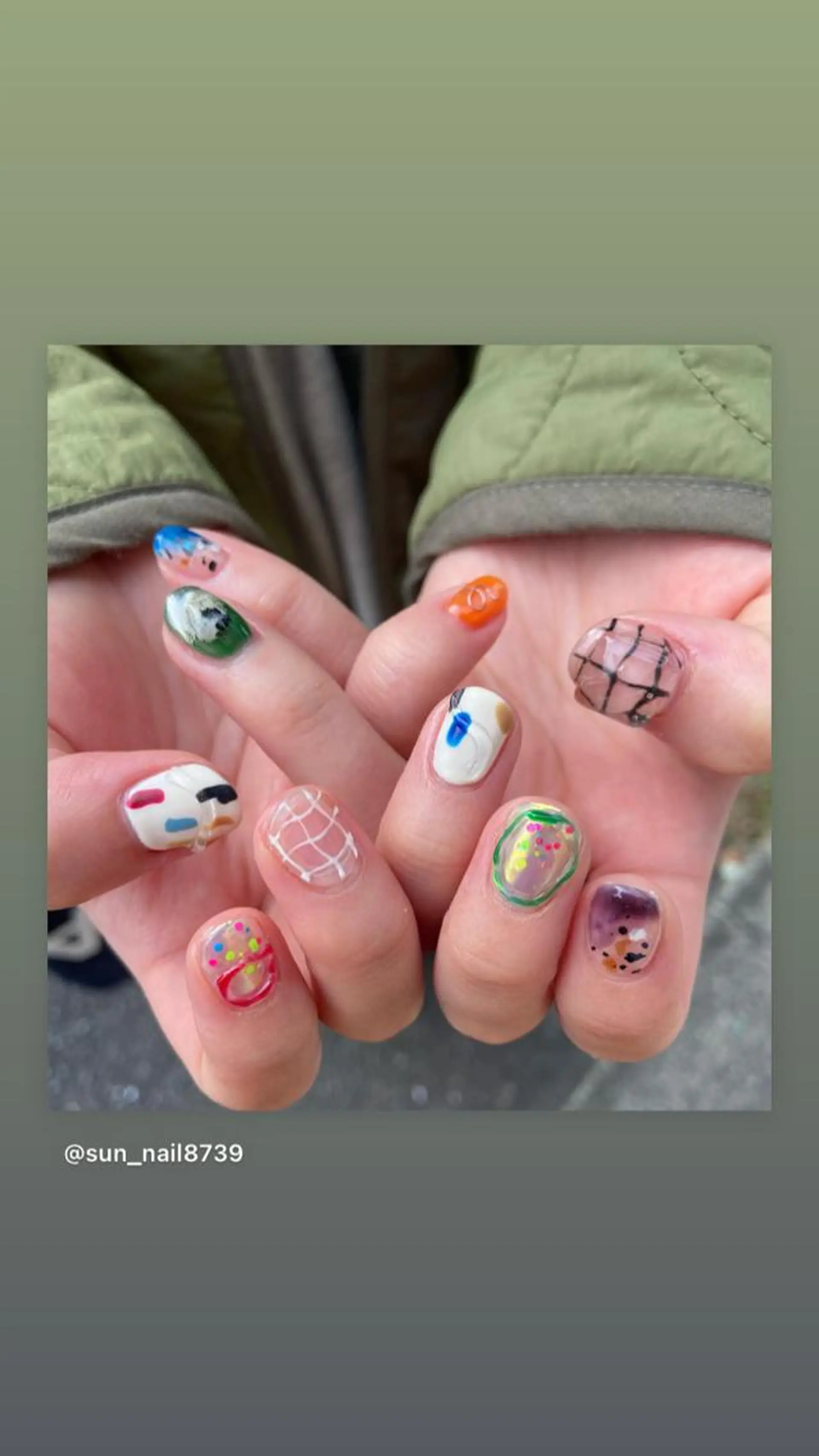 ネイル アートネイル マットネイル . unffのネイルデザイン