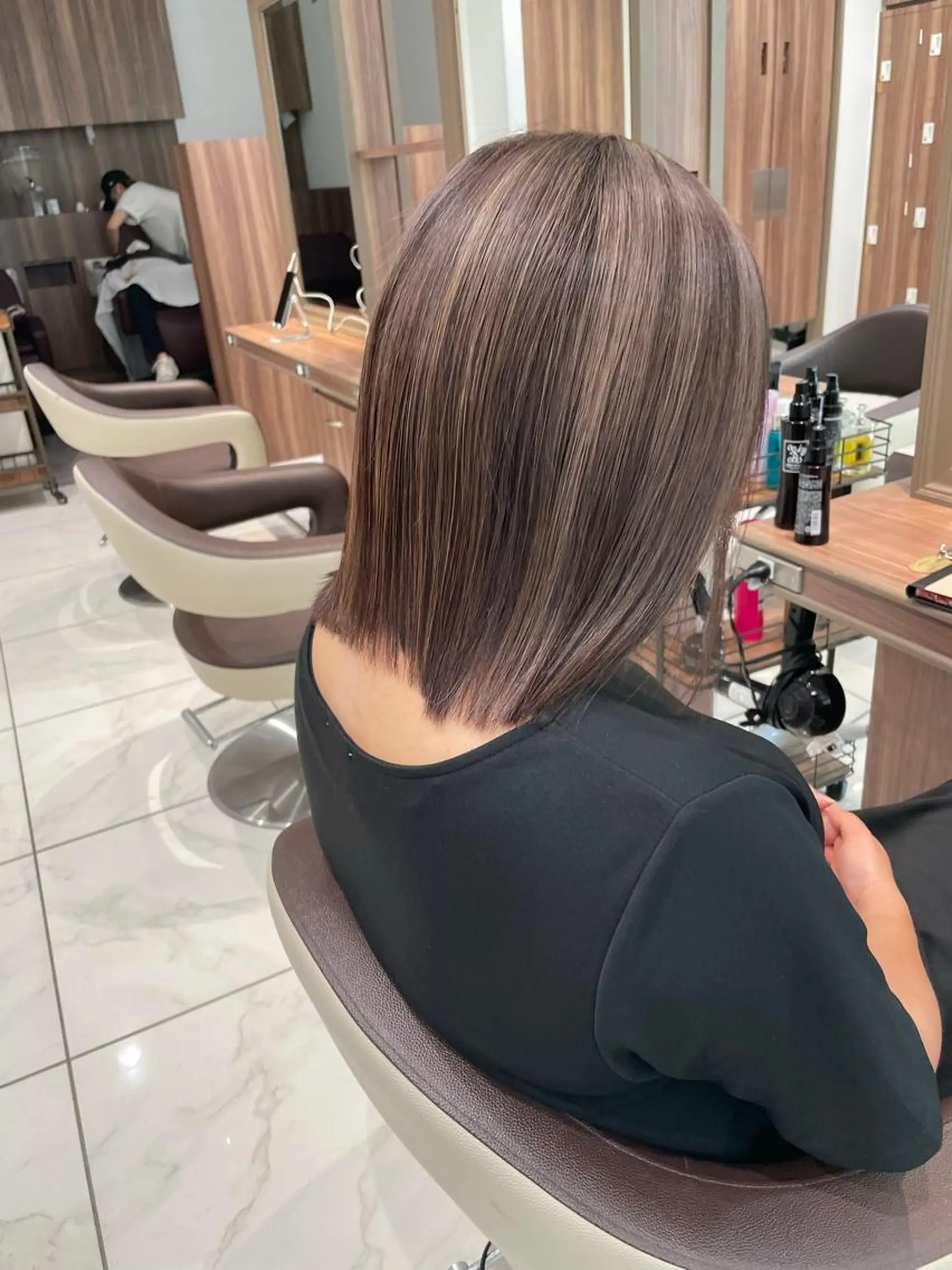 ショート パーマ 髪質改善 縮毛矯正 トリートメント 🇰🇷韓国ヘア★ 副店長.쿠리타⭐︎のヘアスタイル