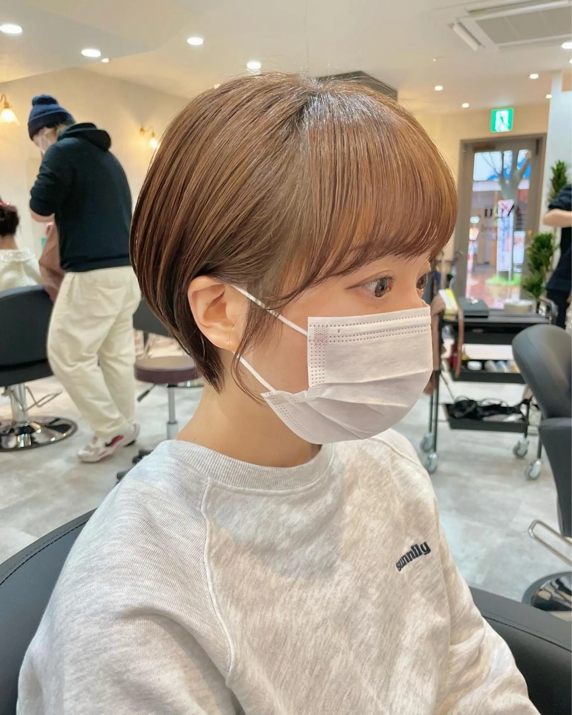 ショート カラー カット ヘアカラー トリートメント ヘアセット limit陽平 ショート/ボブのヘアスタイル