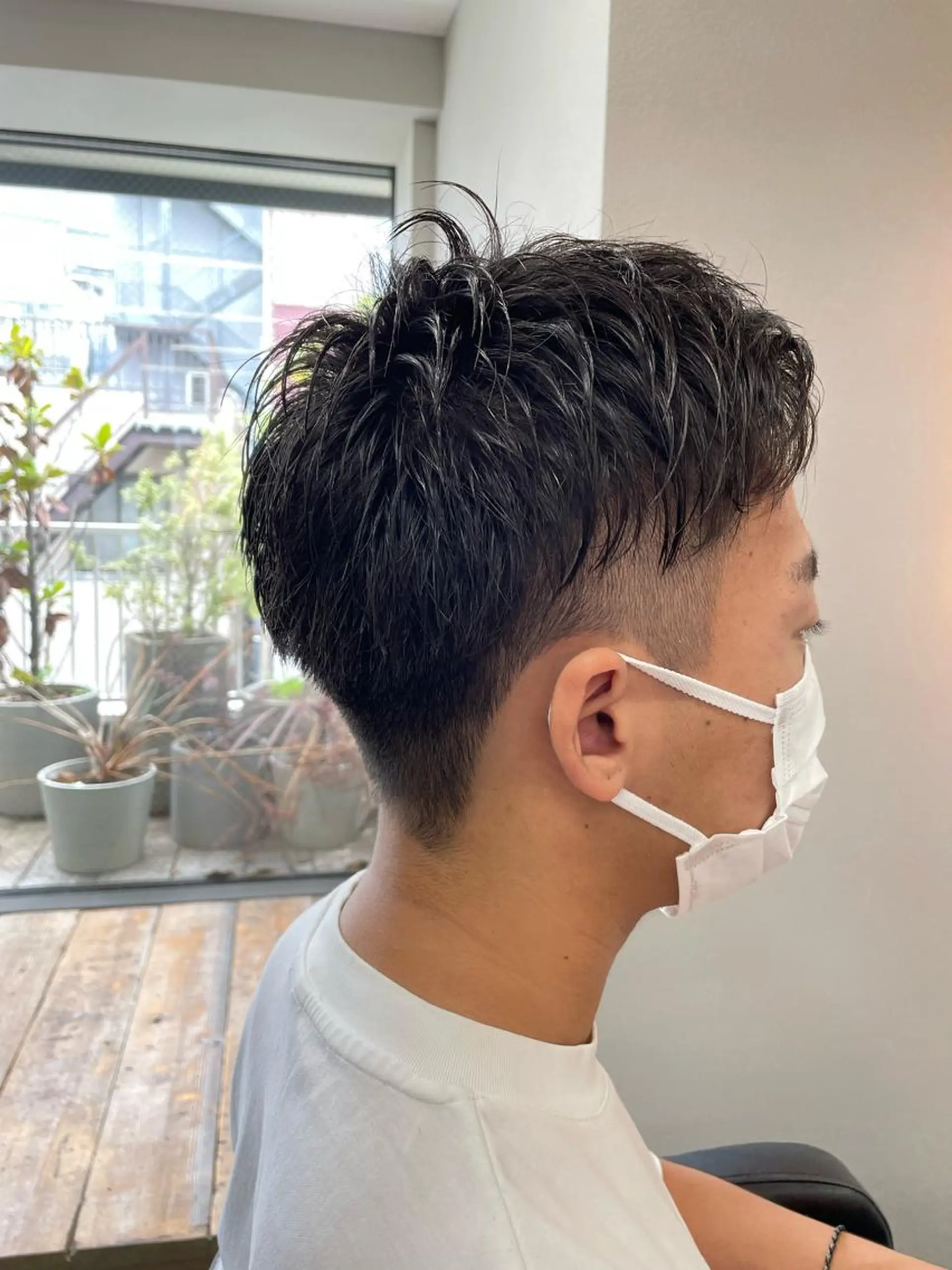 ショート メンズ 守屋 寿哉のヘアスタイル