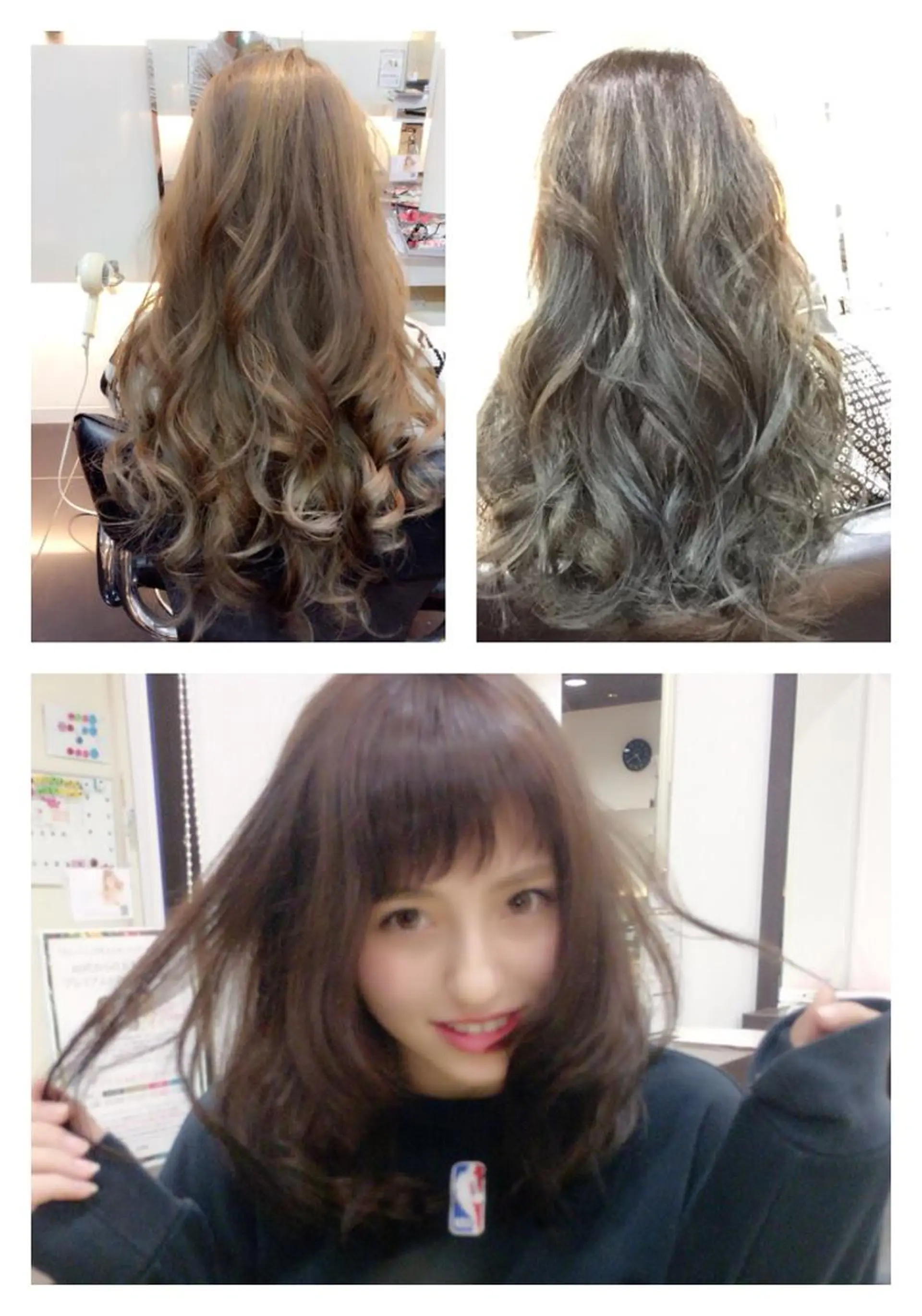 ロング カラー 関口 友行のヘアスタイル