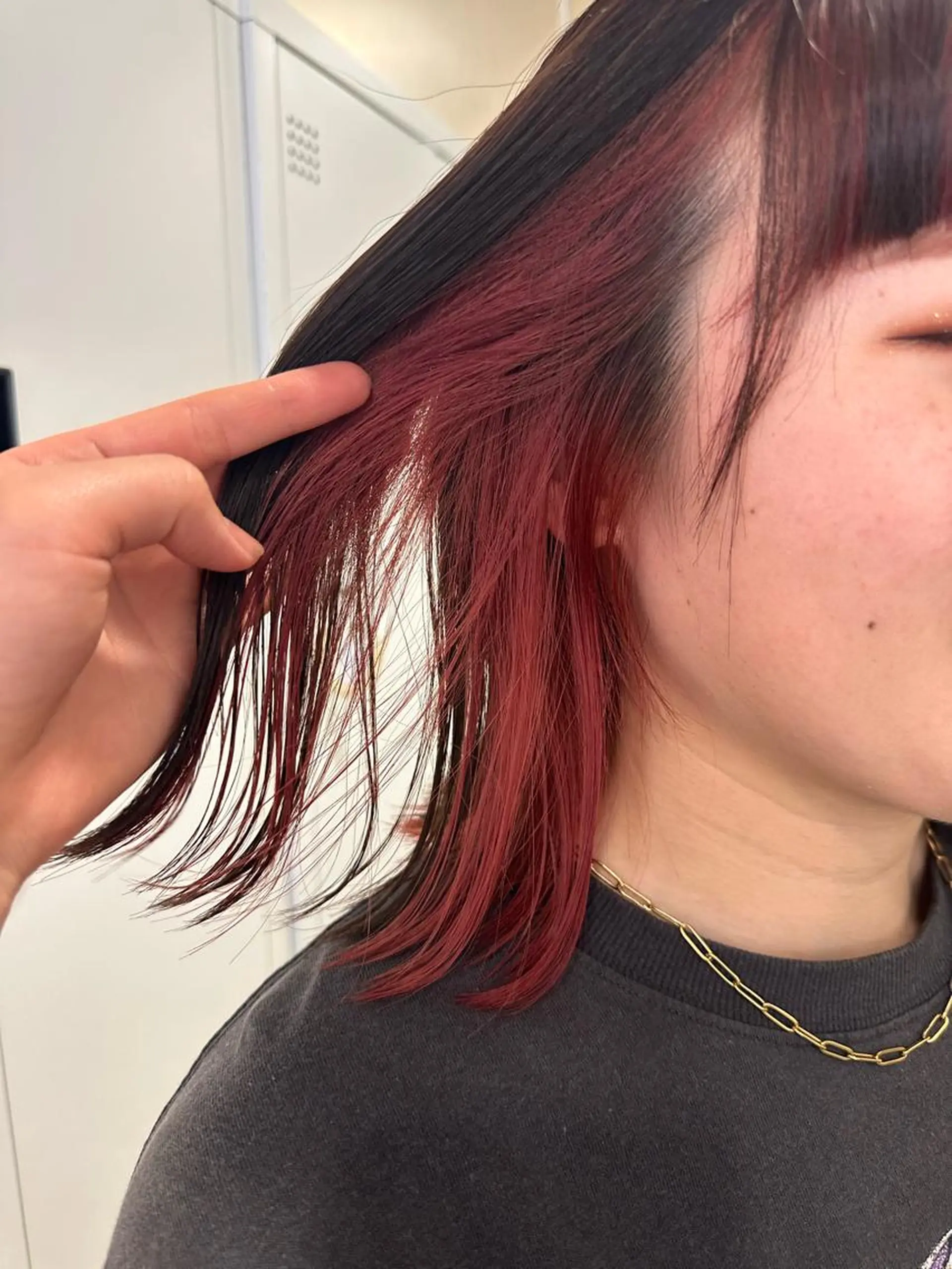 カラー インナーカラー ブリーチカラー/ベー ジュ/Hono🦖のヘアスタイル