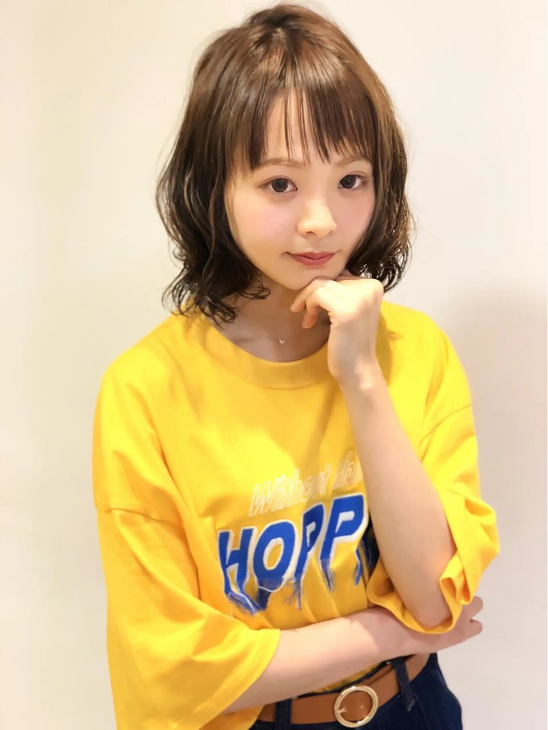 ショート カラー パーマ ディレクター ノナカのヘアスタイル