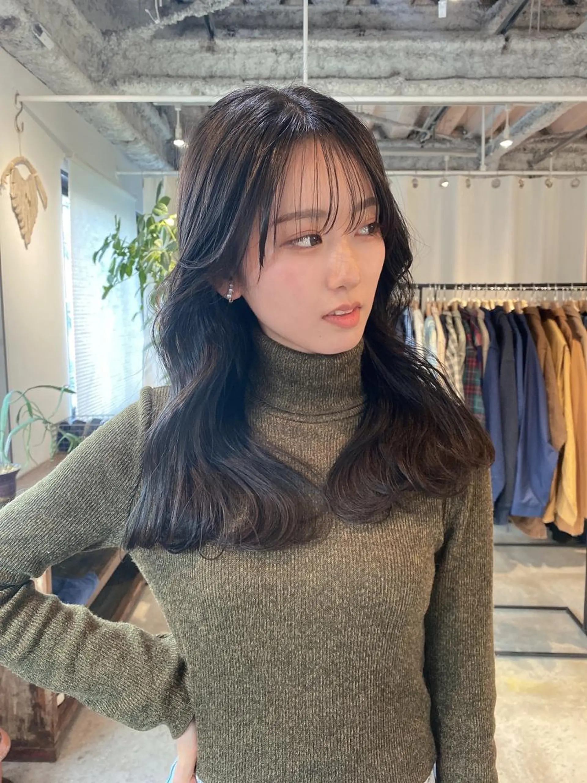 ロング カラー 韓国風ヘア LATTE  渋谷所属・♡レイヤーカット れお♡のヘアスタイル