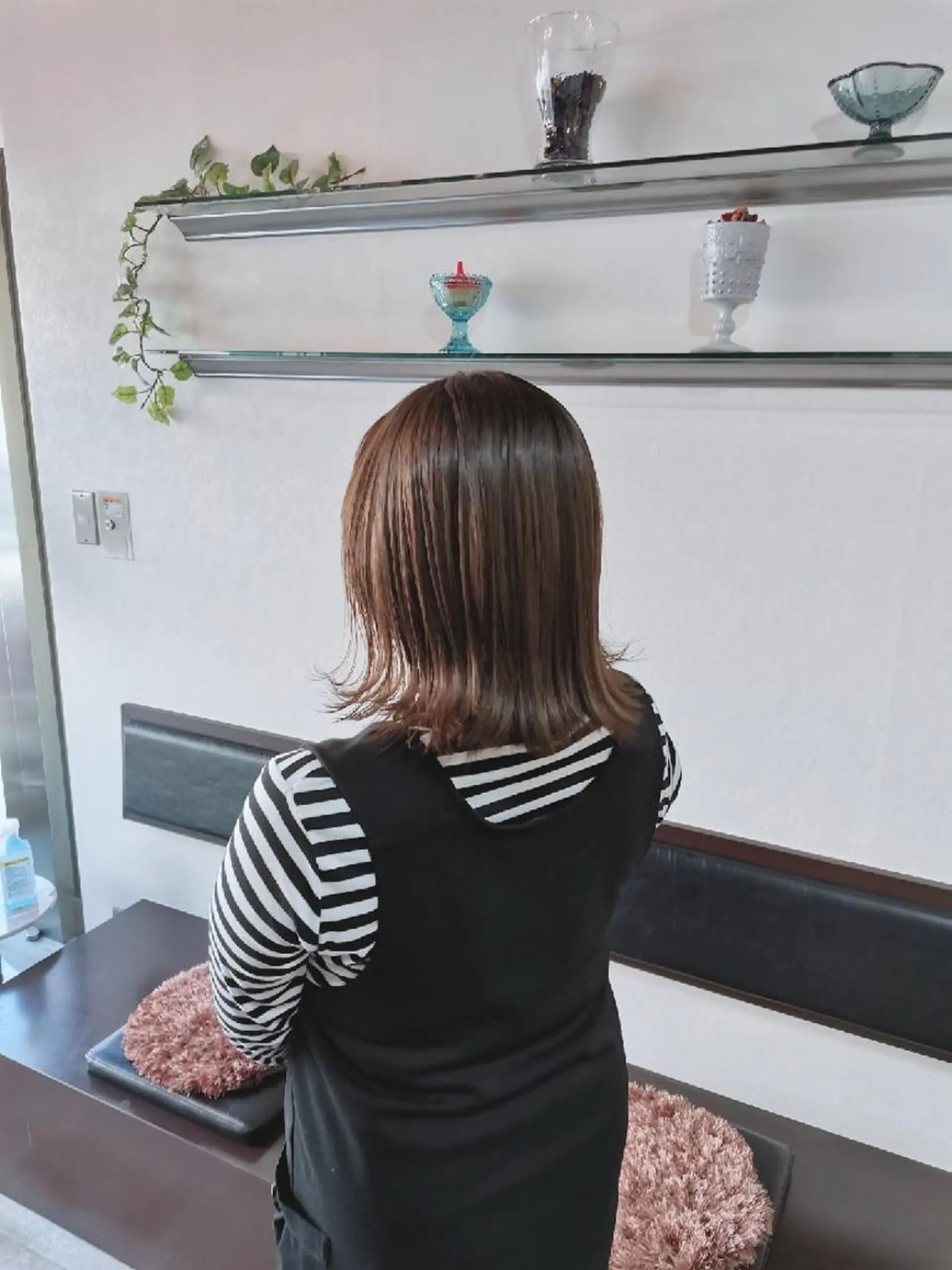 ミディアム FLAVOR OF HAIR所属・シークレットカラー 中谷良成のヘアスタイル