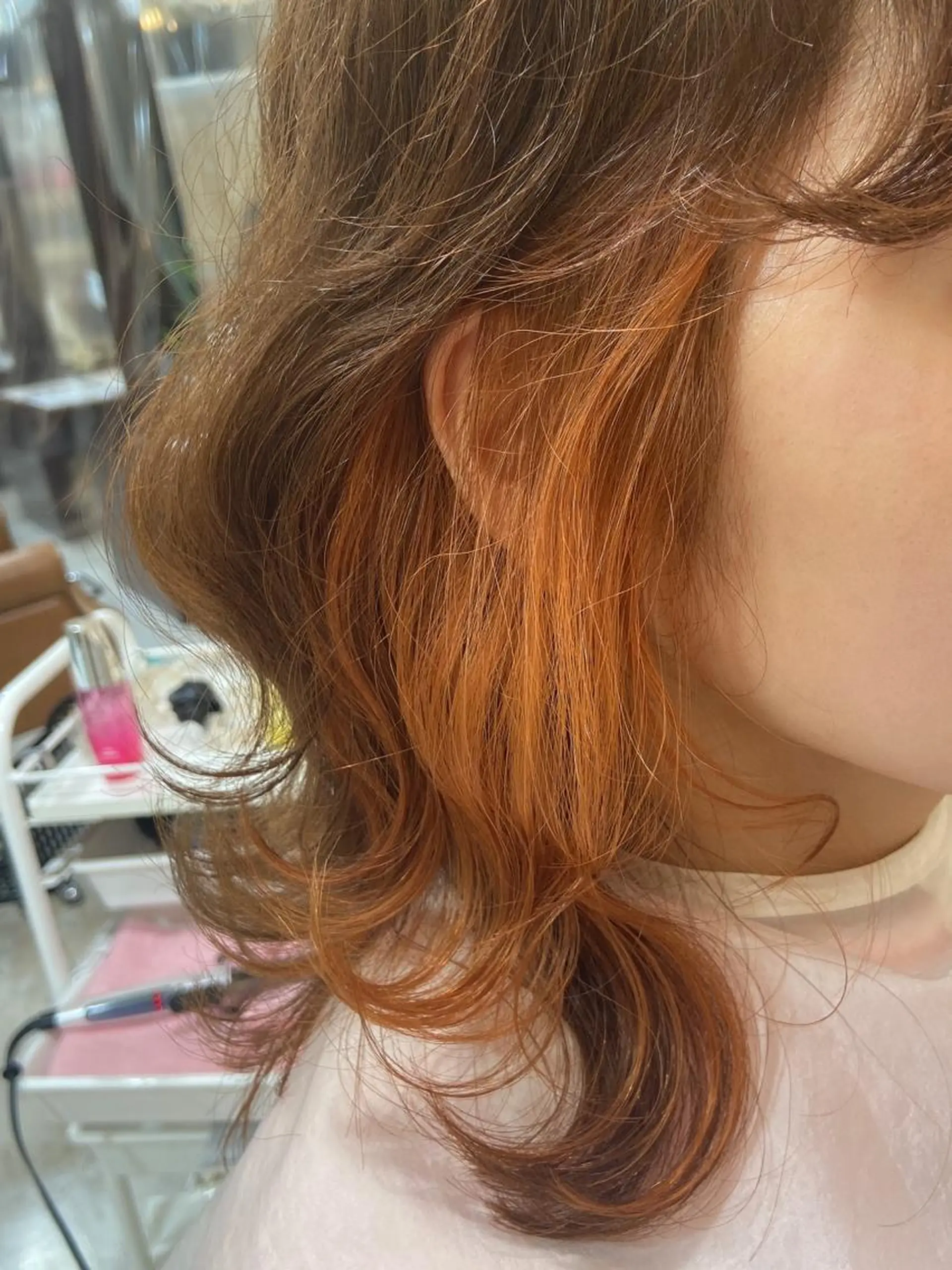 セミロング 🌷名駅／髪質改善 ヘアセット/モネ🌷のヘアスタイル