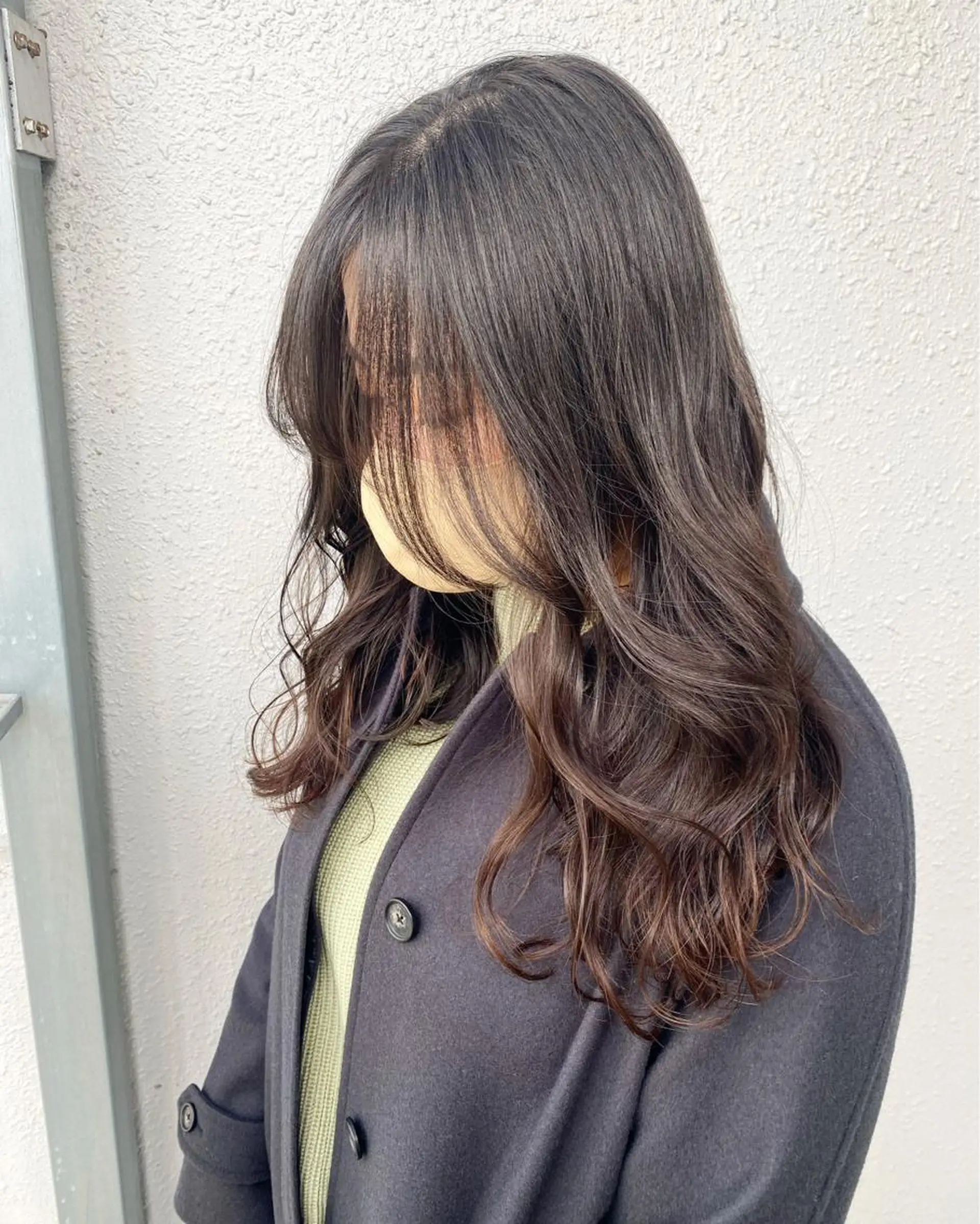 ロング パーマ カット パーマ トリートメント 後藤紗英/髪質改善 /オリーブベージュのヘアスタイル