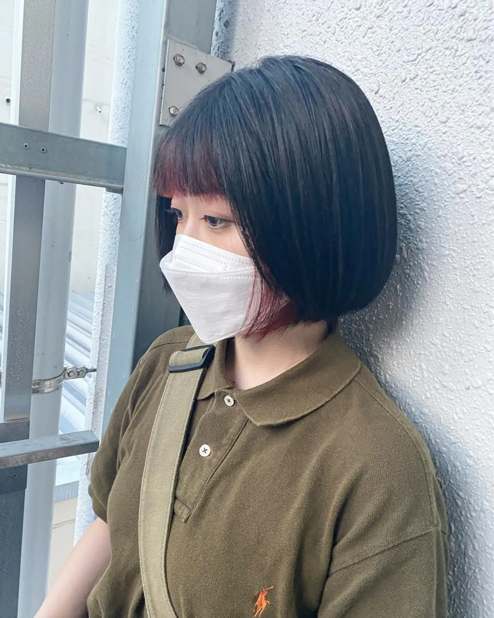 ショート カラー カット ヘアカラー トリートメント 後藤紗英/髪質改善 /オリーブベージュのヘアスタイル