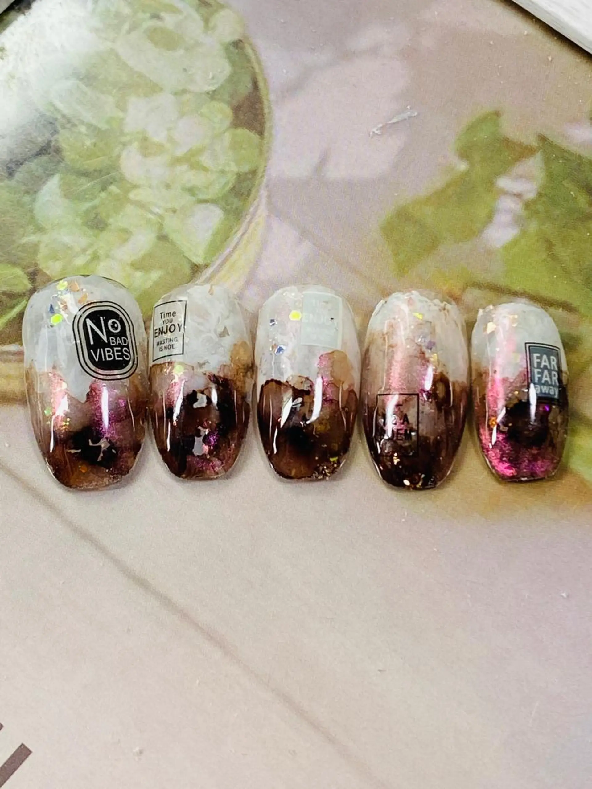 ネイル 自宅ネイルサロン ♦️nuance♦️のネイルデザイン