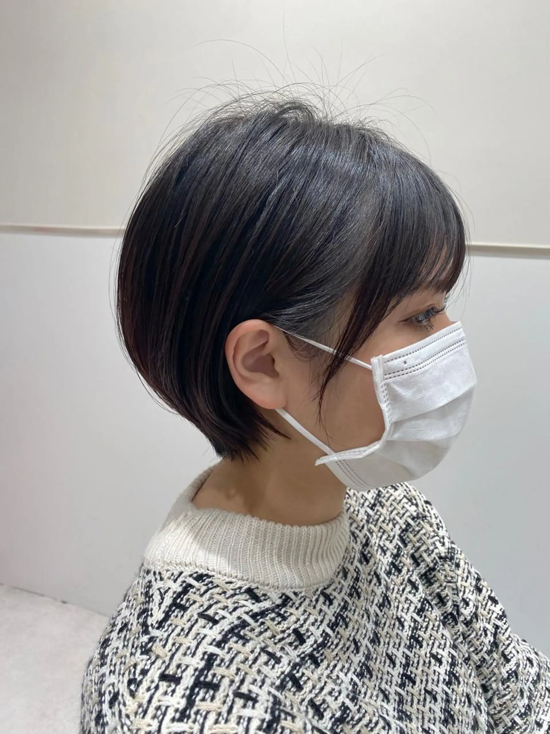 ショート カラー 小野寺瑞希 /最小顔カットのヘアスタイル