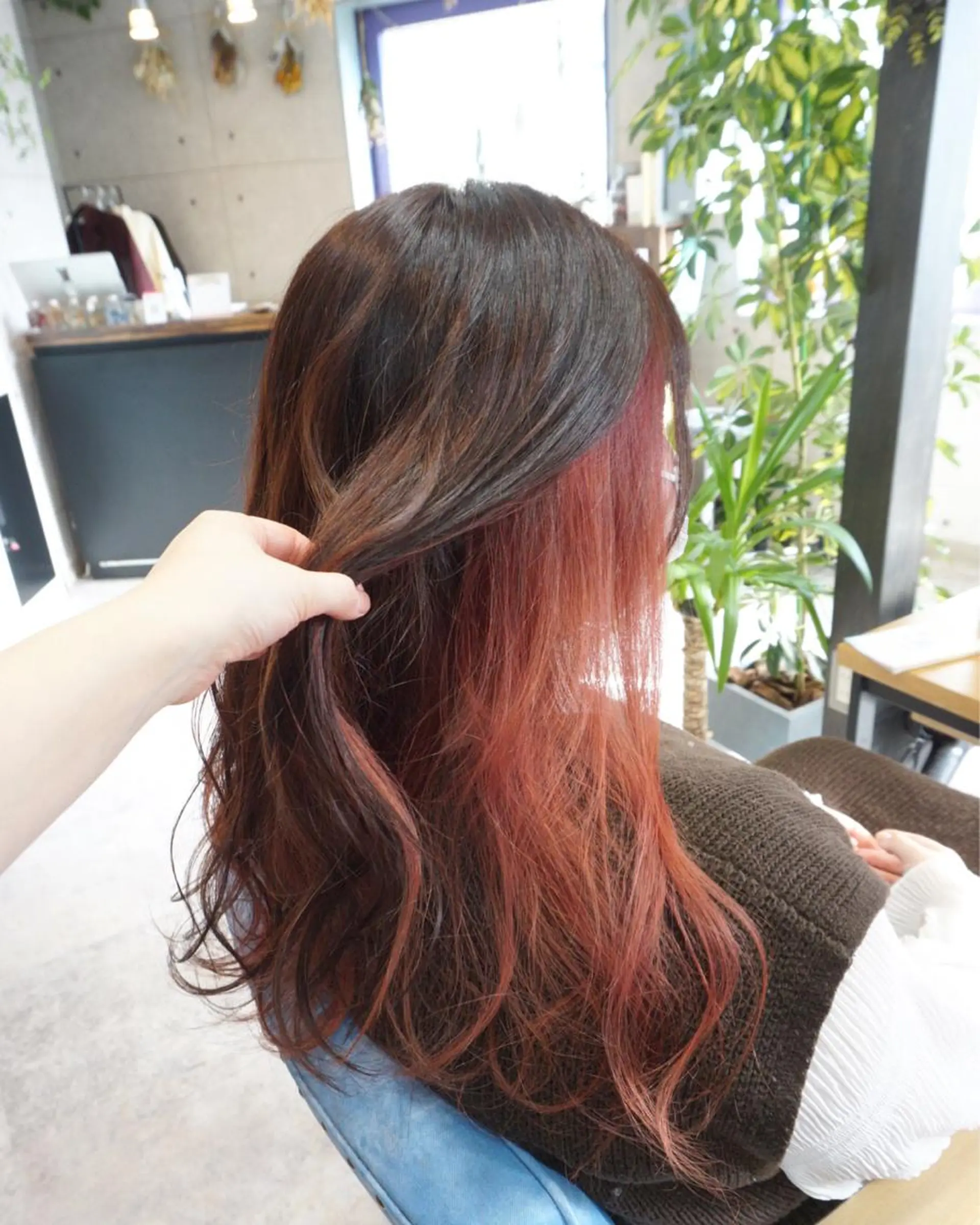 セミロング 羽田 hadaのヘアスタイル