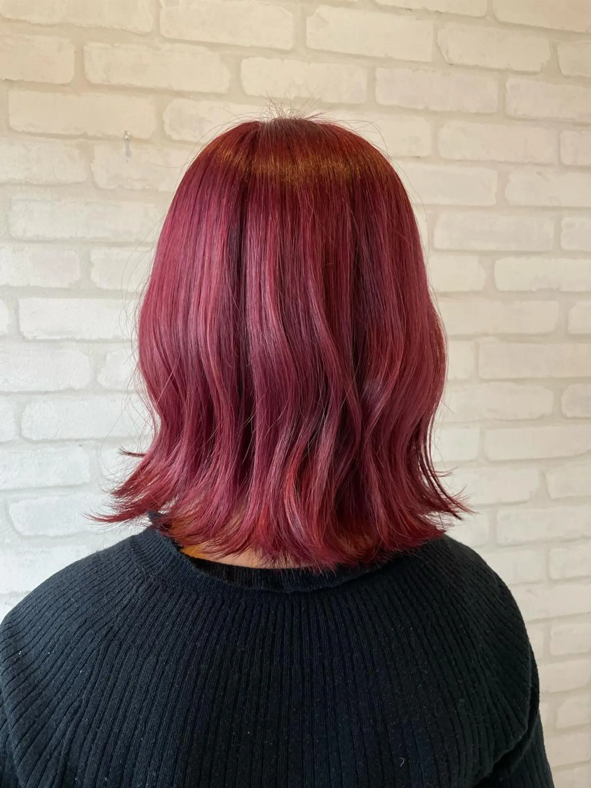 ミディアム カラー 【髪質改善】 夏目結以のヘアスタイル