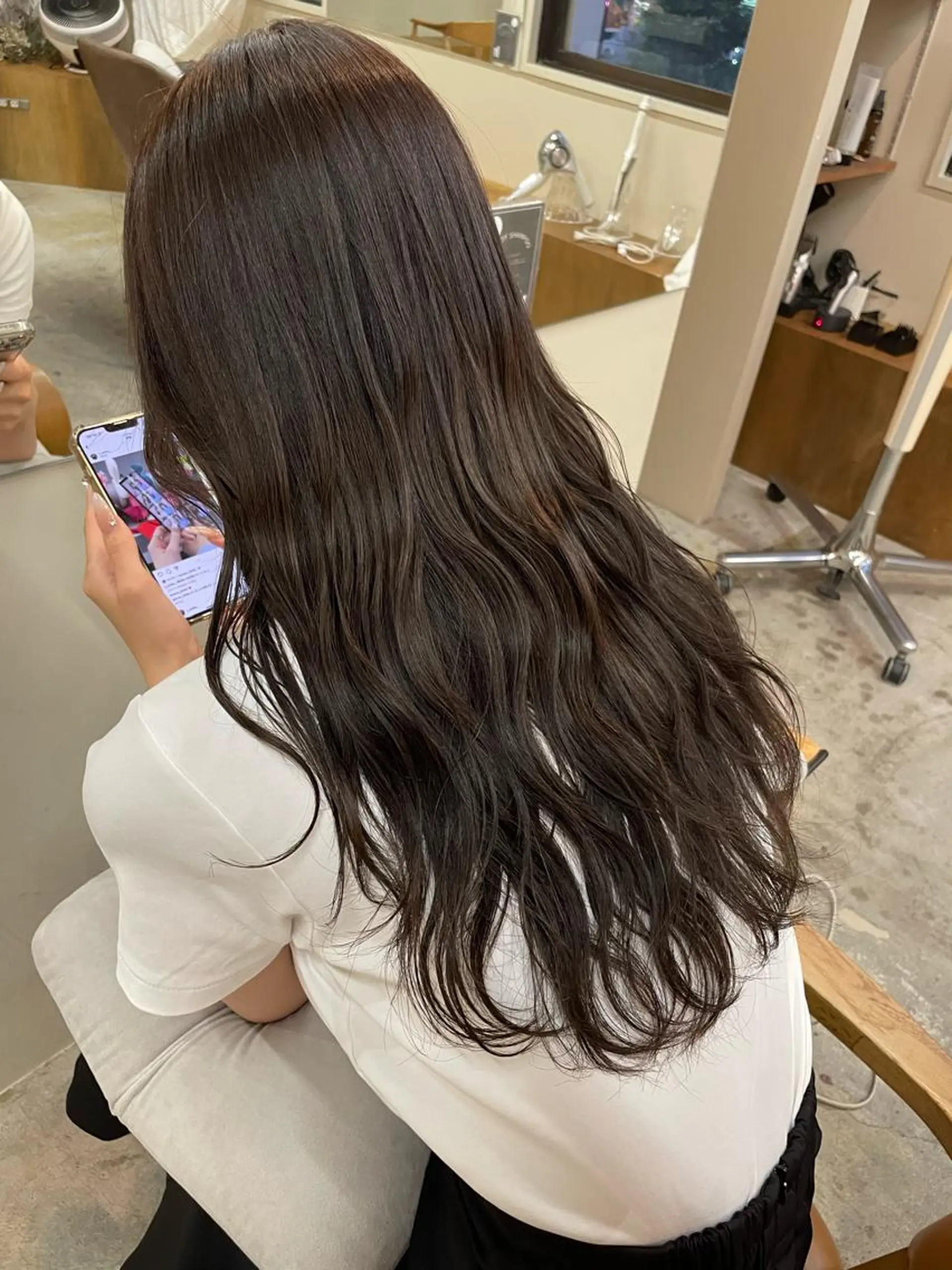 カラー 山下 悠月のヘアスタイル