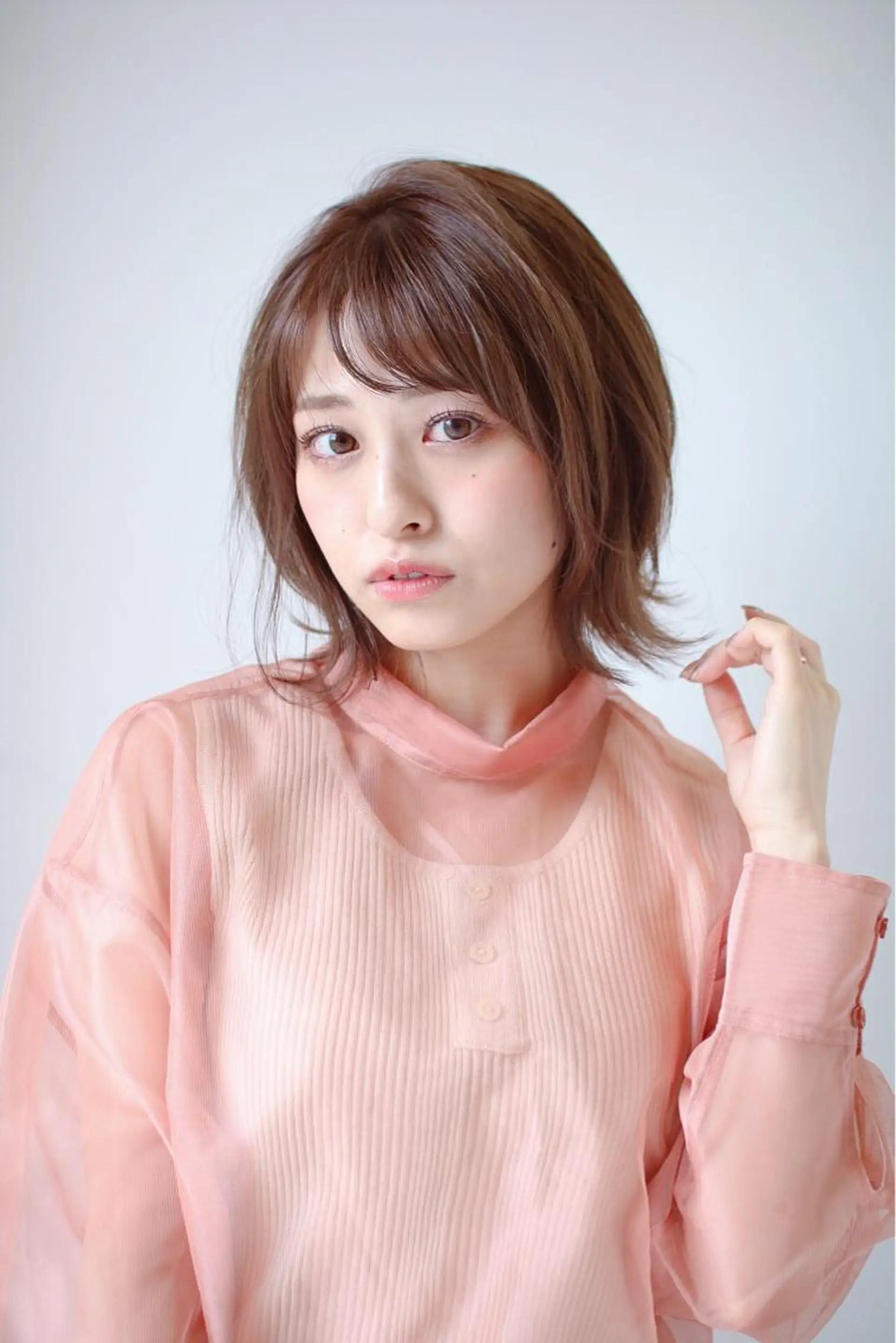 ミディアム La fith hair rond 立川店所属・kyosuke 透明感カラーのヘアスタイル