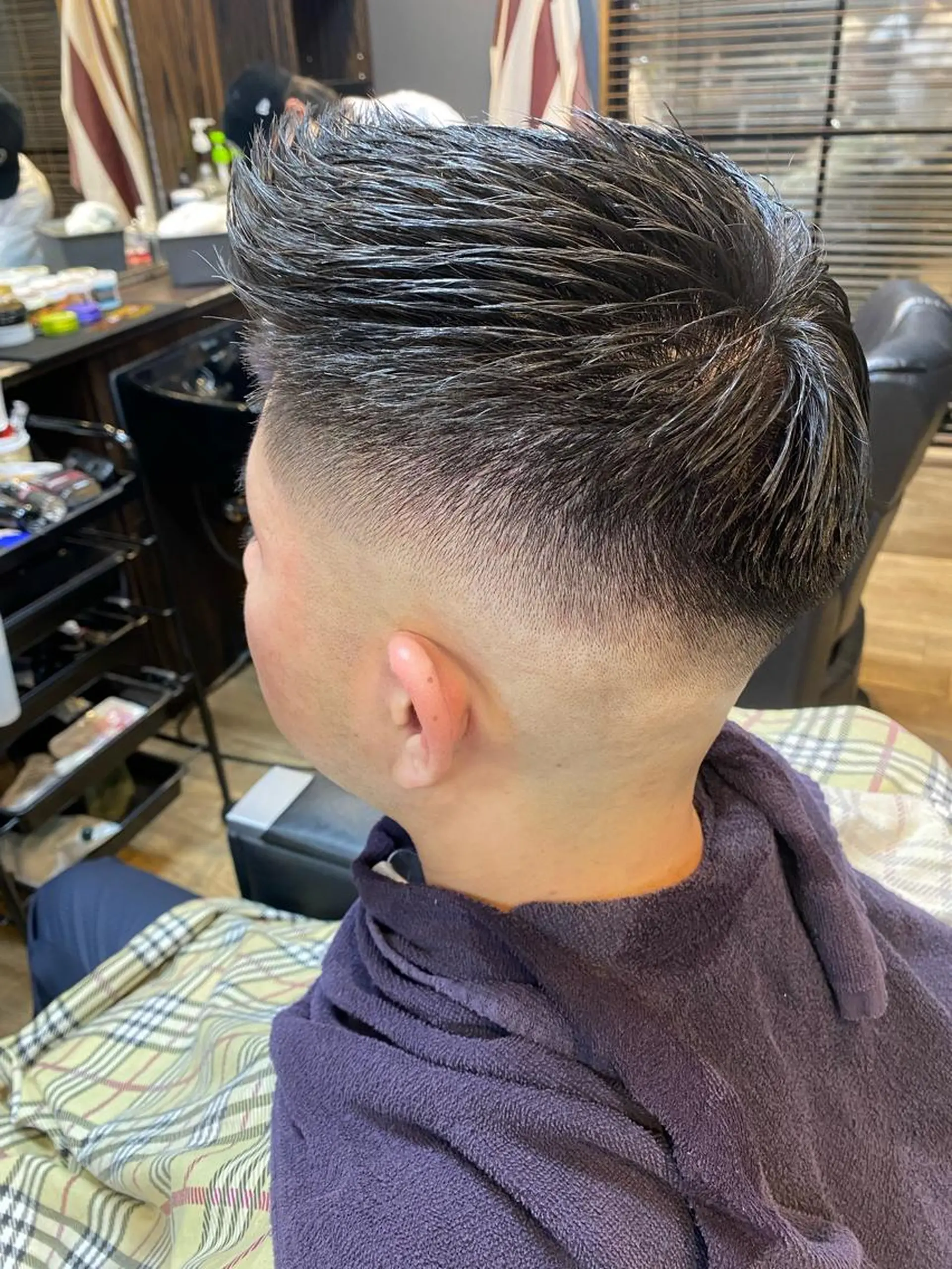 ショート BARBERSHOP NOR 店長YUTOのヘアスタイル