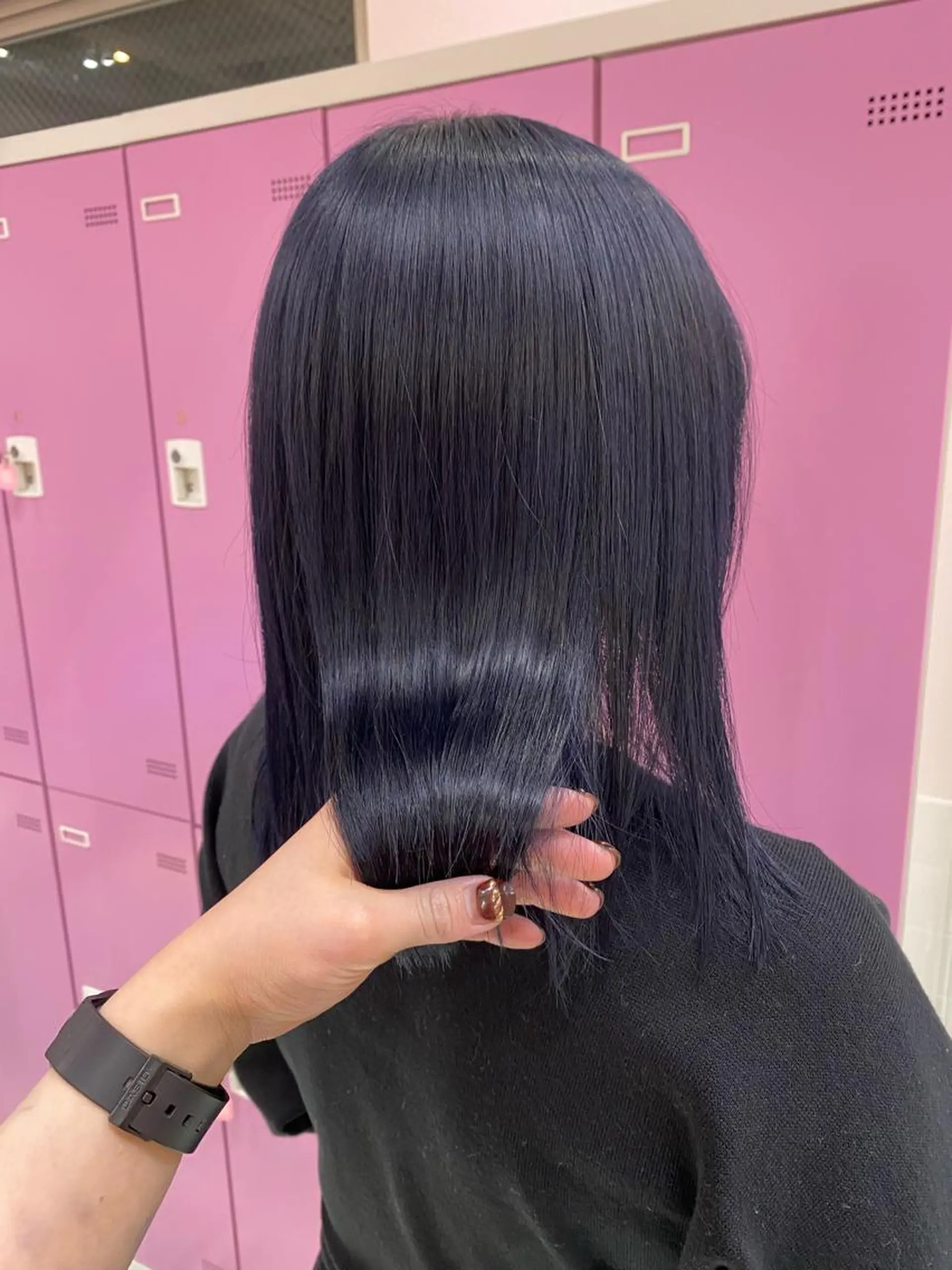 ミディアム カラー SALOWIN横浜所属・𓍯韓国style/ 髪質改善𓍯中村和希のヘアスタイル