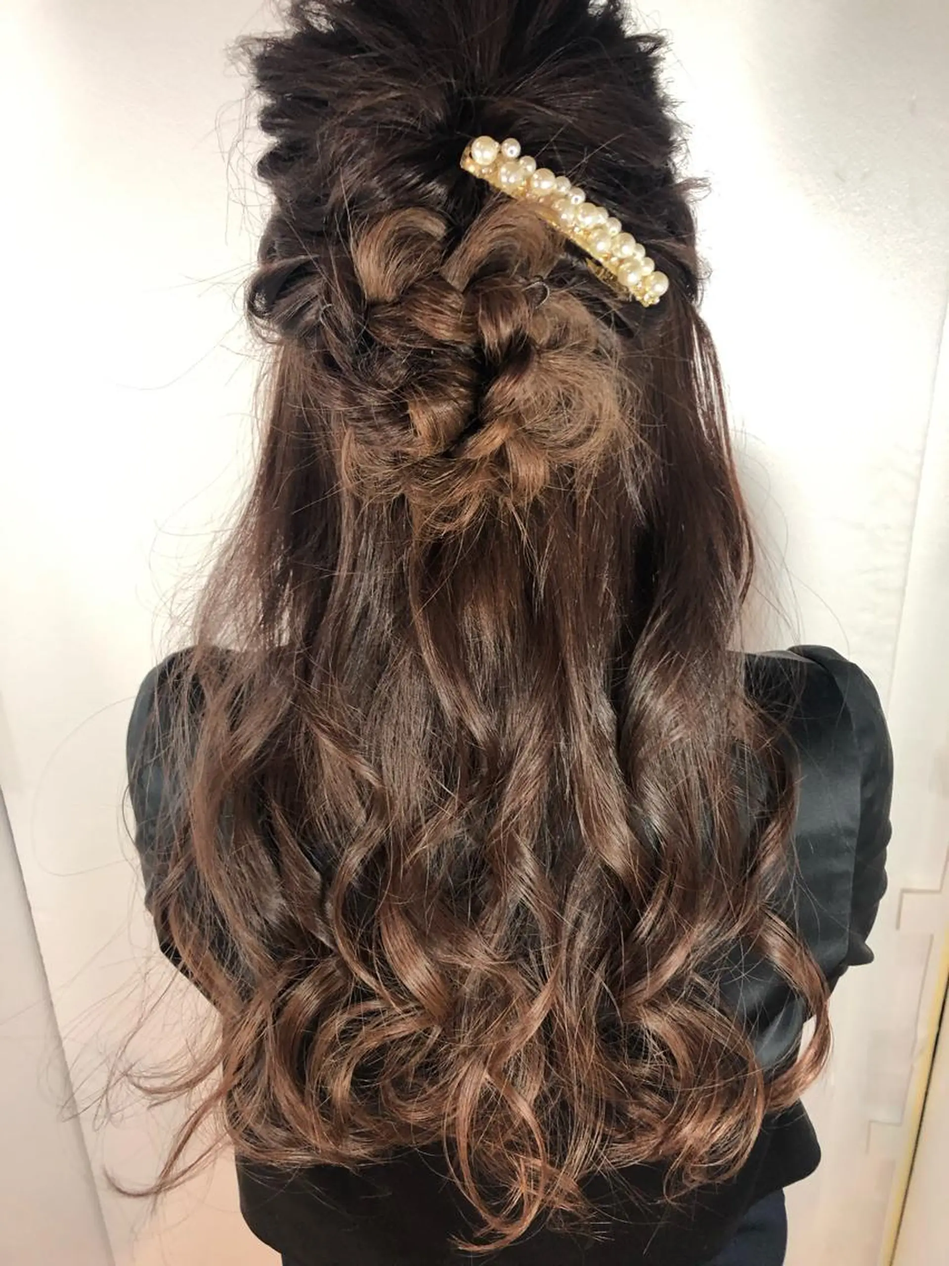 ロング ヘアアレンジ 結婚式・ブライダル 田中 アキオのヘアスタイル