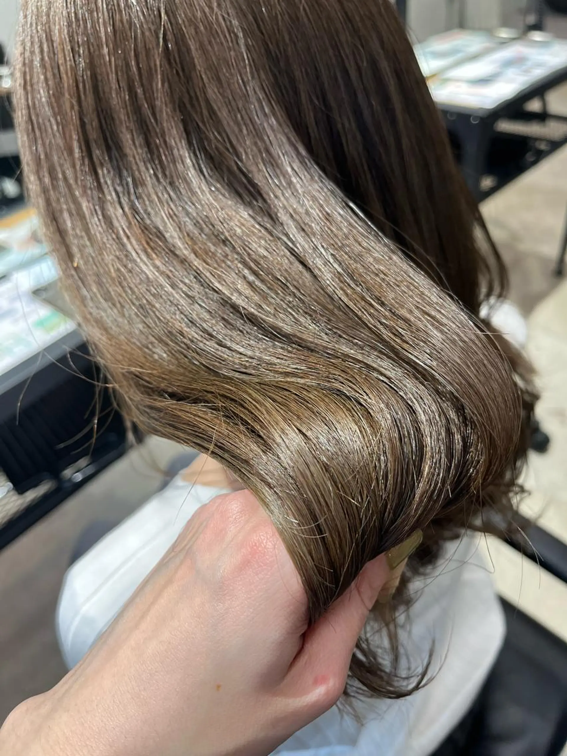 ミディアム baton  hair salon所属・✽透明感ｶﾗｰ ✽ 🍆那須ももこ🍑のヘアスタイル