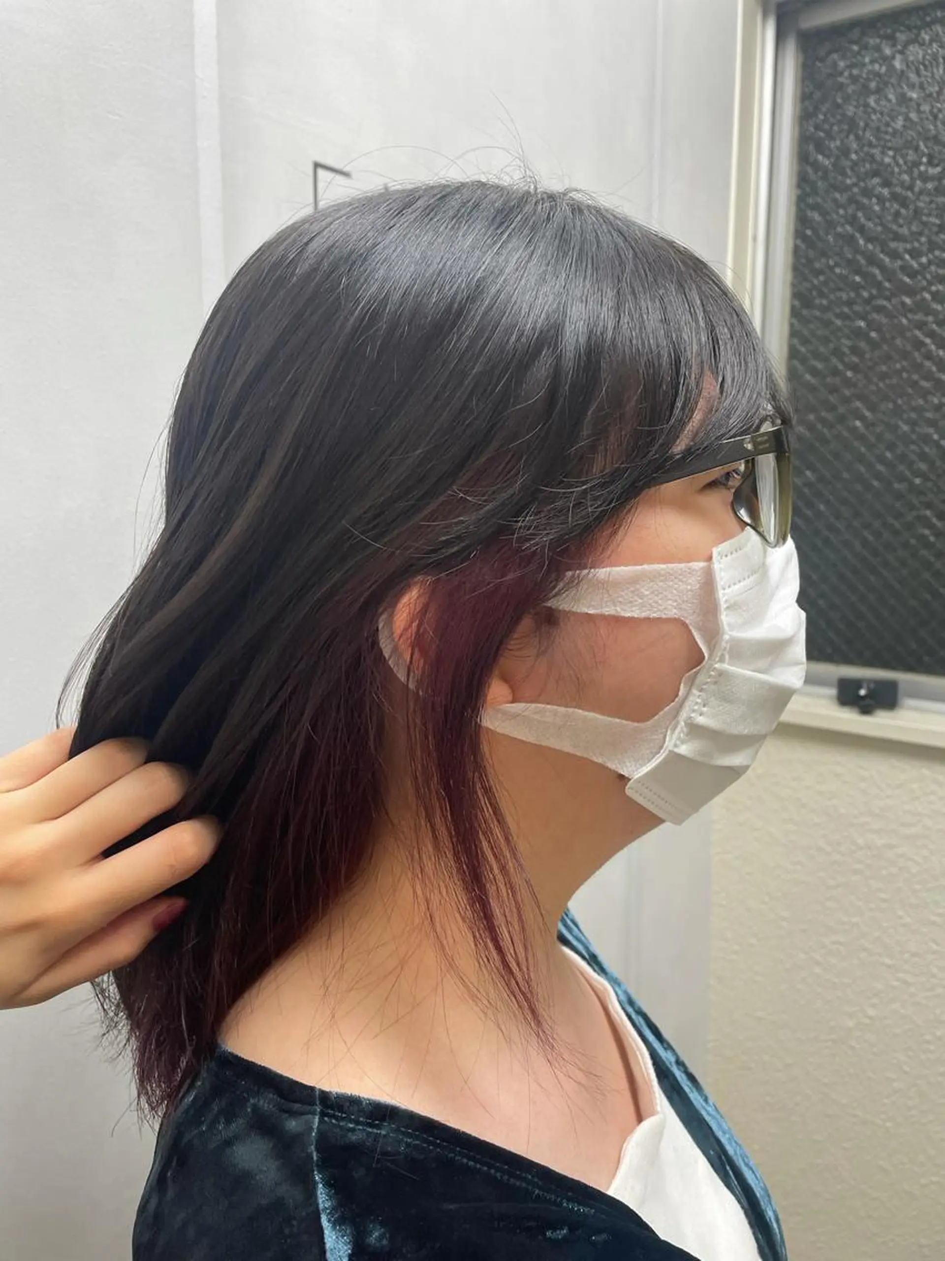 ミディアム カット ヘアカラー 前田リサコ🌹 ✨艶髪職人のヘアスタイル
