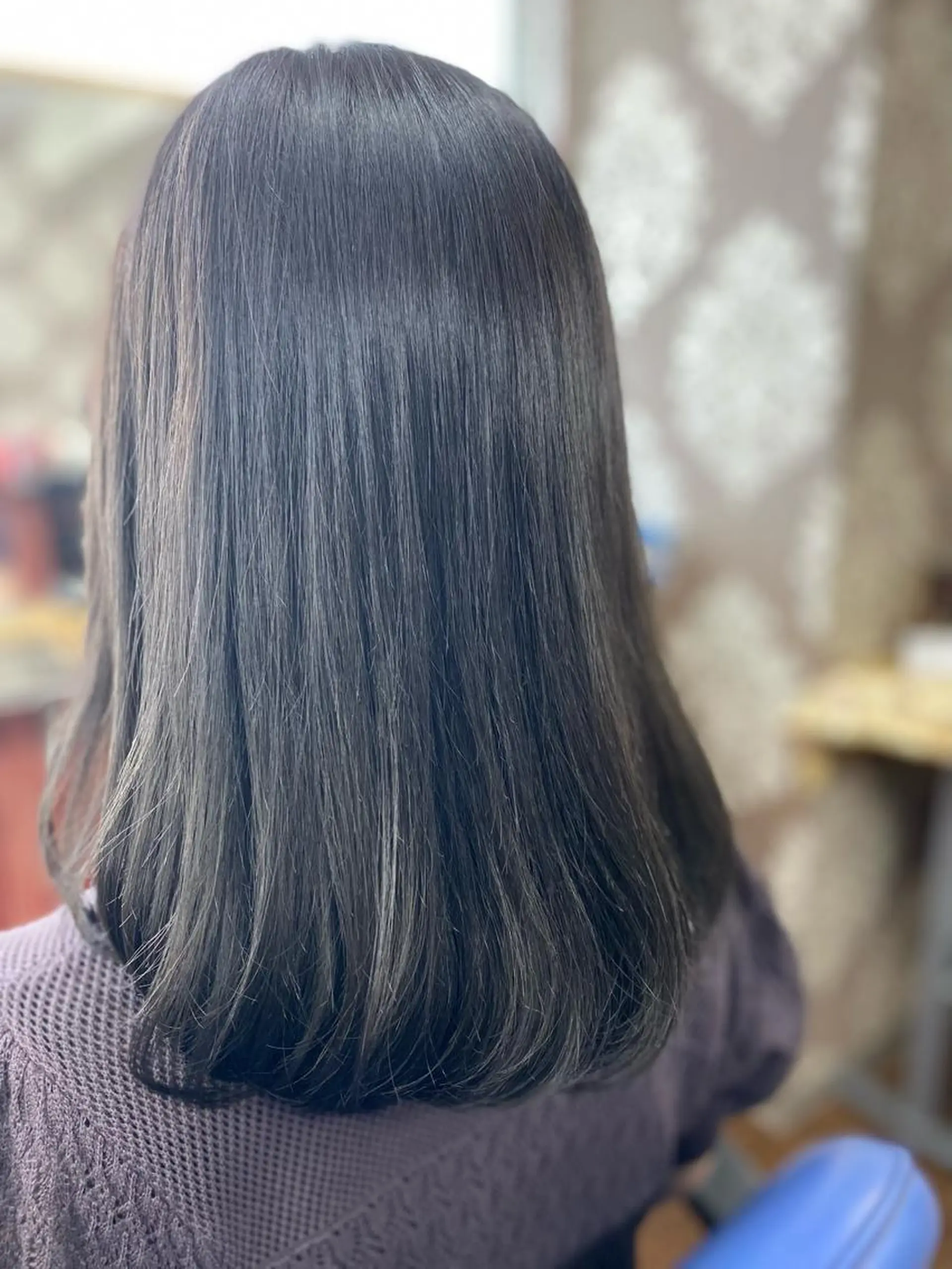 ミディアム masa ディレクターのヘアスタイル