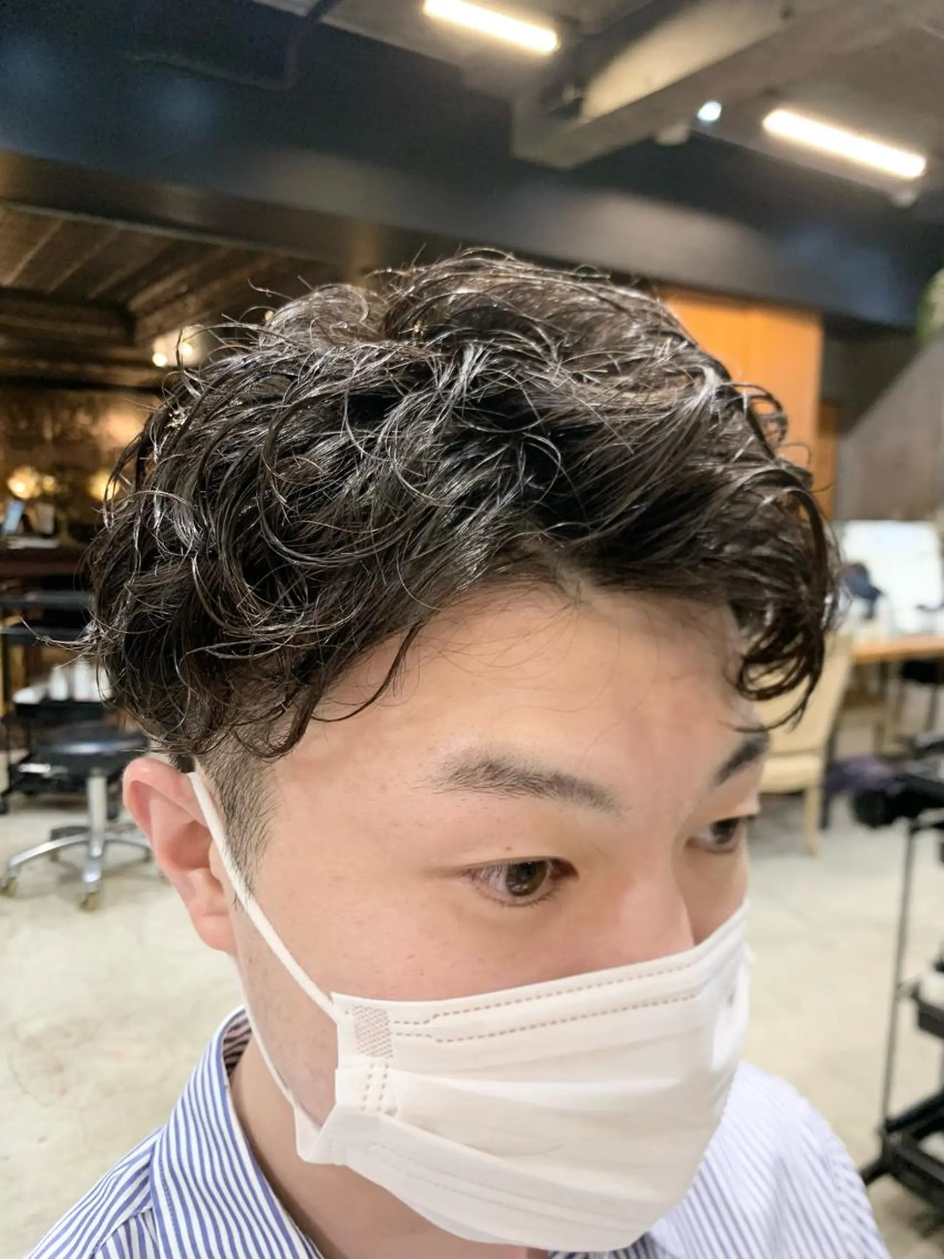 パーマ メンズ カット パーマ GO TODAY 原宿本店所属・🎁曲がる縮毛矯正 /DAIKIのヘアスタイル