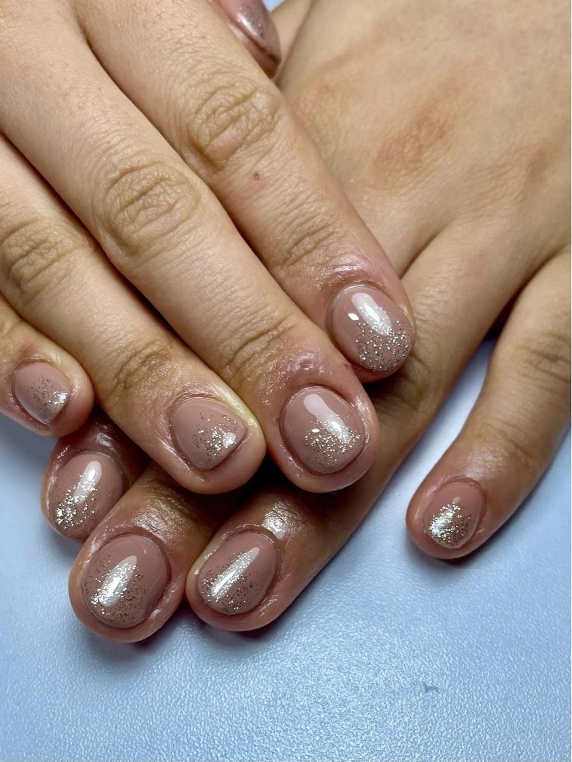 ネイル ラメ(グリッター) 松山 美由紀のネイルデザイン