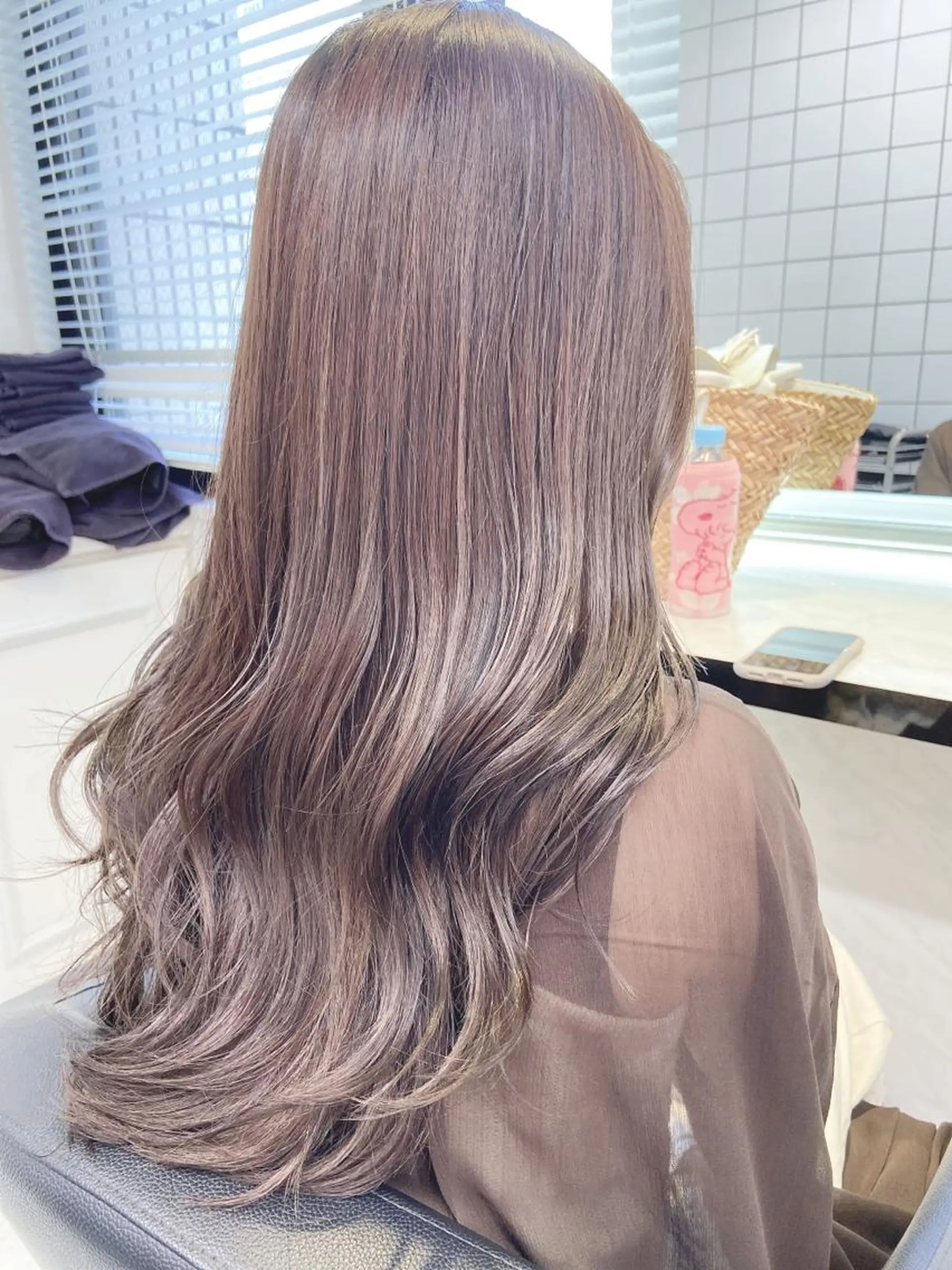 ロング カラー ヘアアレンジ メンズ 💖うる艶カラー💖 モデル募集💖のヘアスタイル