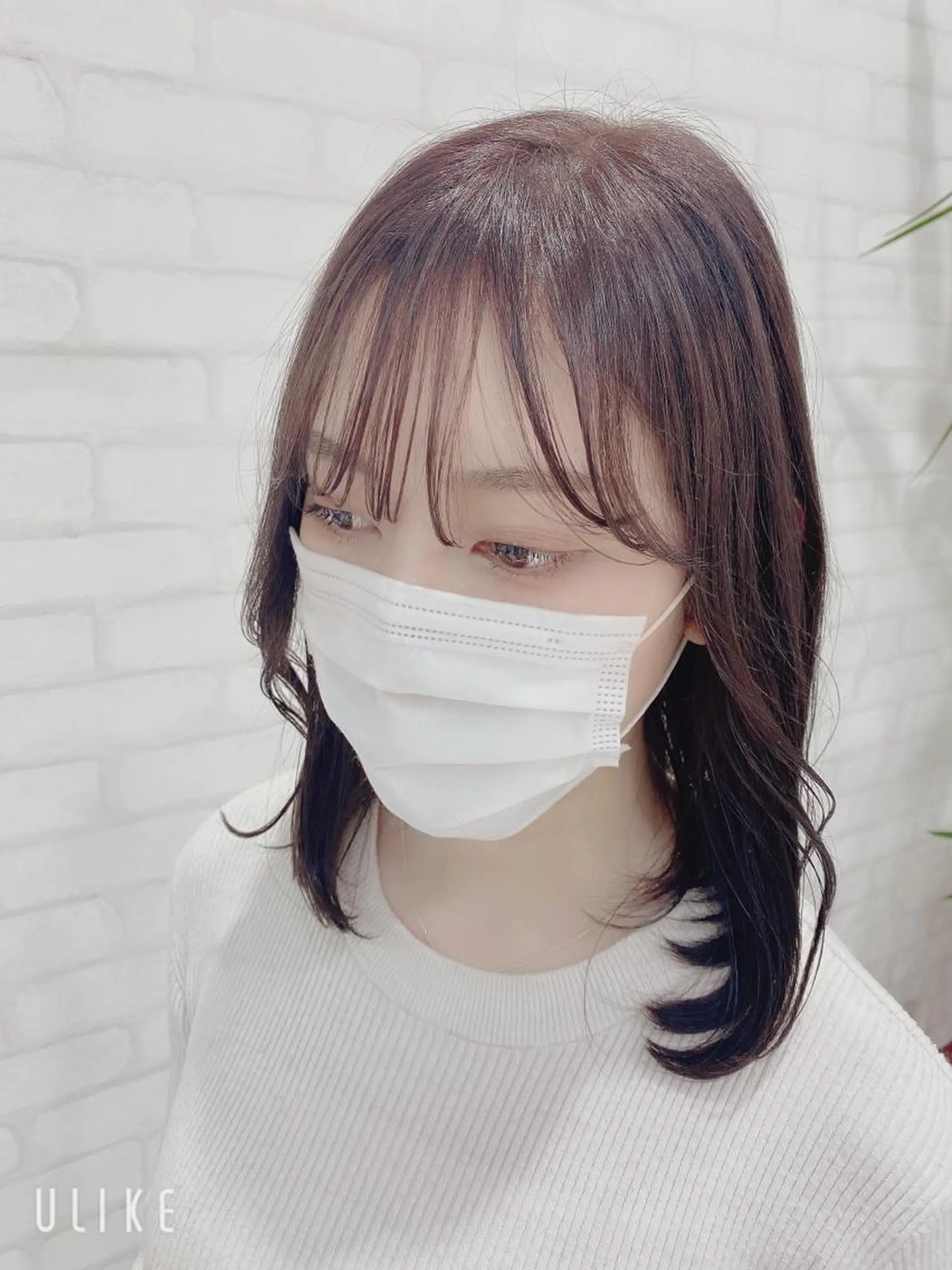 ミディアム カラー パーマ ヘアアレンジ ノンダメージサロンBonheur銀座並木通り店所属・ULTOWA/銀座 ERIのヘアスタイル