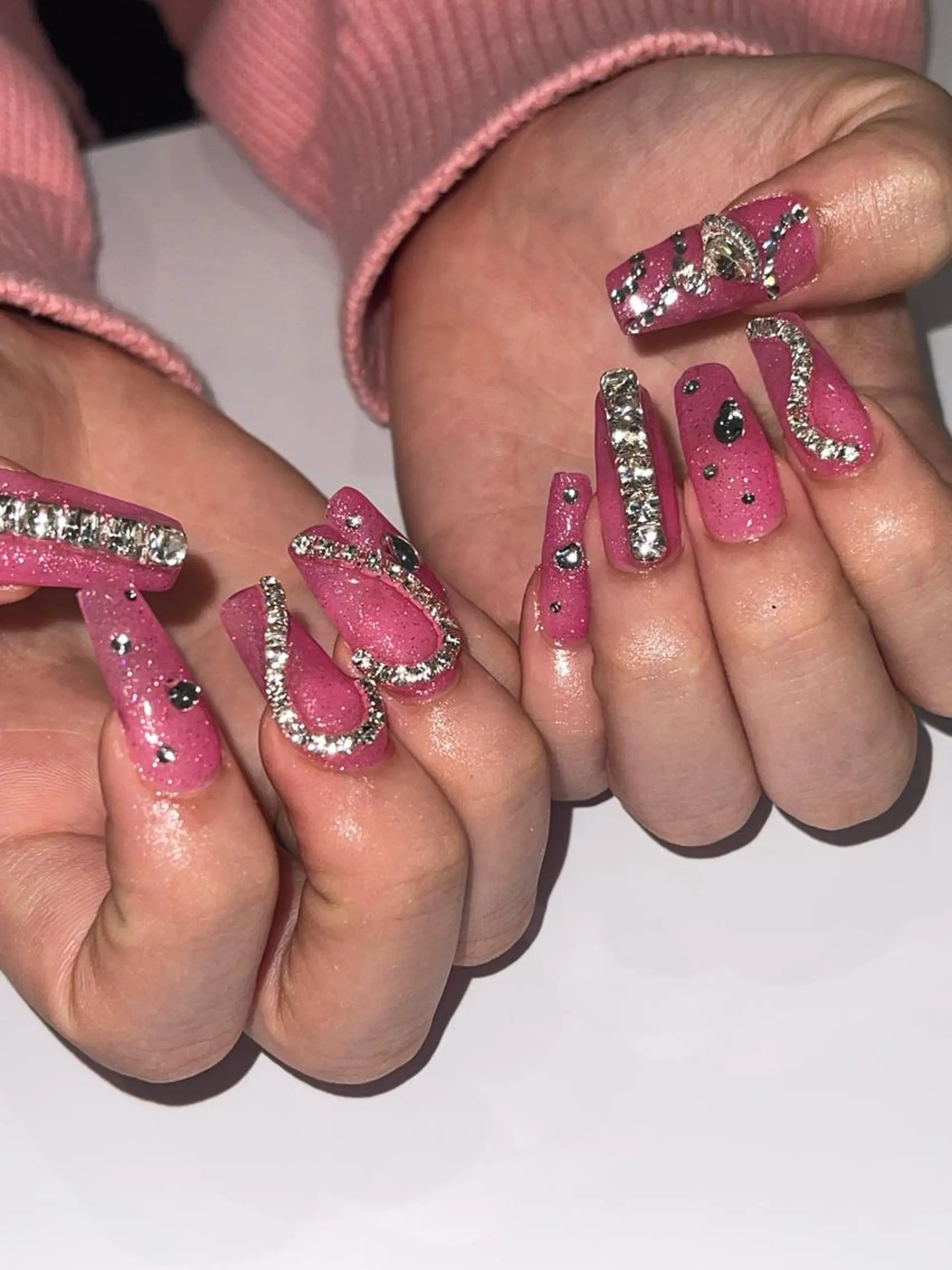 ネイル 8113 海外/y2k/韓国のネイルデザイン