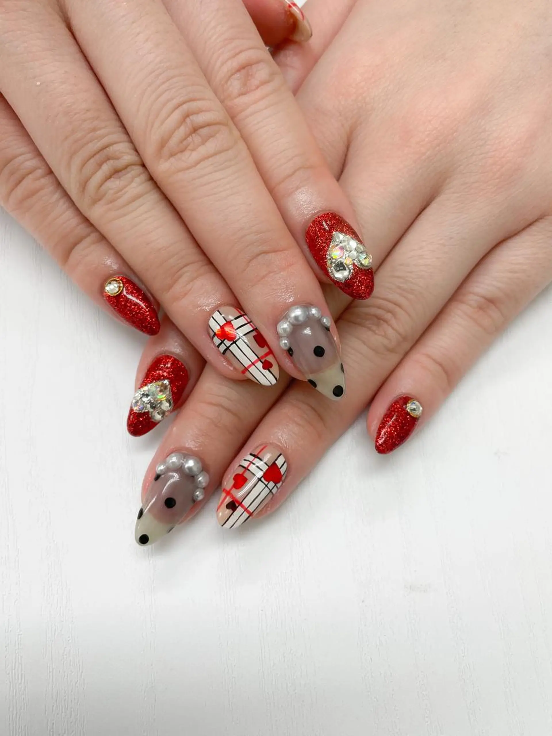 ネイル ハンドネイル Hisaka Mikiのネイルデザイン