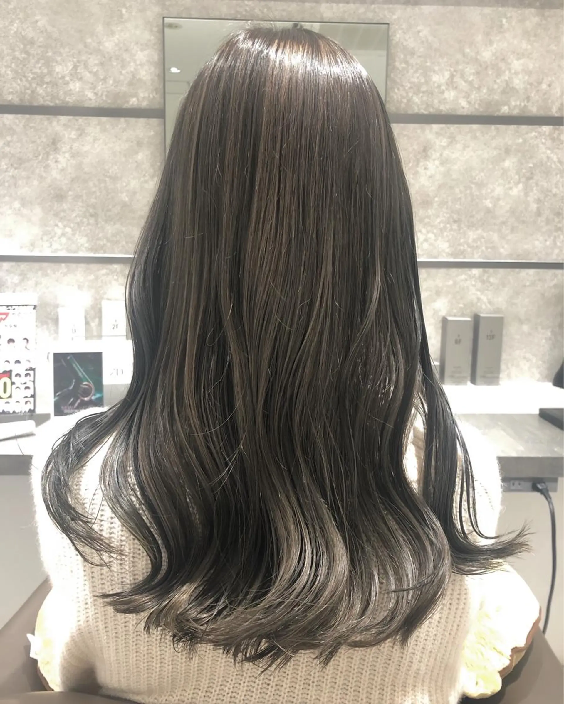 セミロング カラー カット ヘアカラー トリートメント MignonS 仙幸 大輔のヘアスタイル