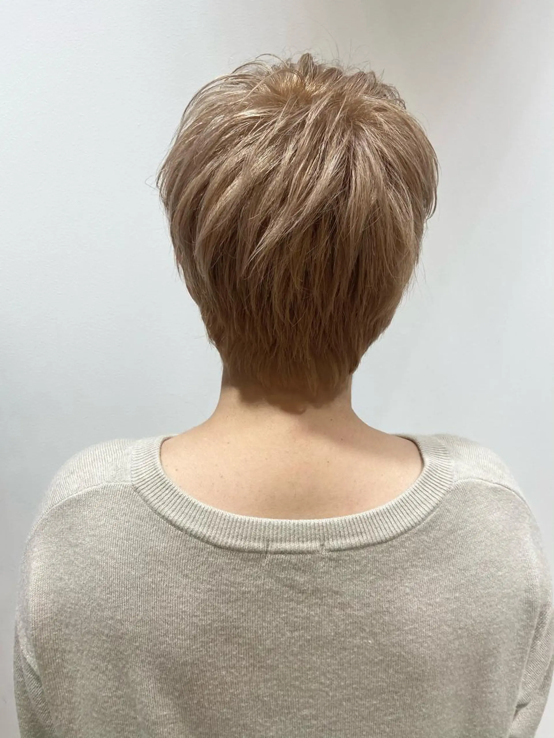 ショート カラー ヘアカラー トリートメント 🐺ウルフ/レイヤー 似合わせ‎🤍沙羅のヘアスタイル