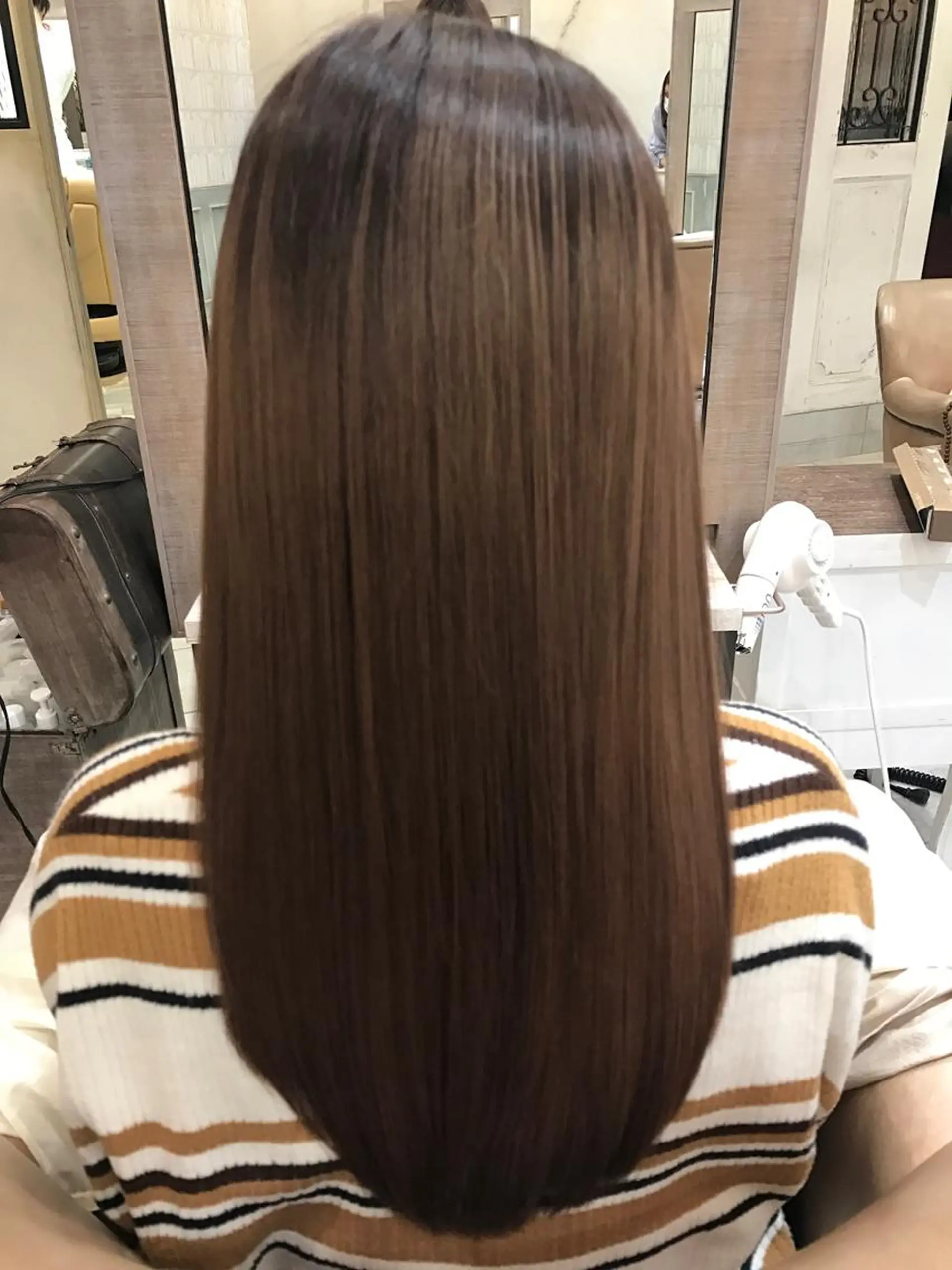 セミロング 縮毛矯正 トリートメント SEA　浦安所属・浦安美容師🌈 Mayaのヘアスタイル