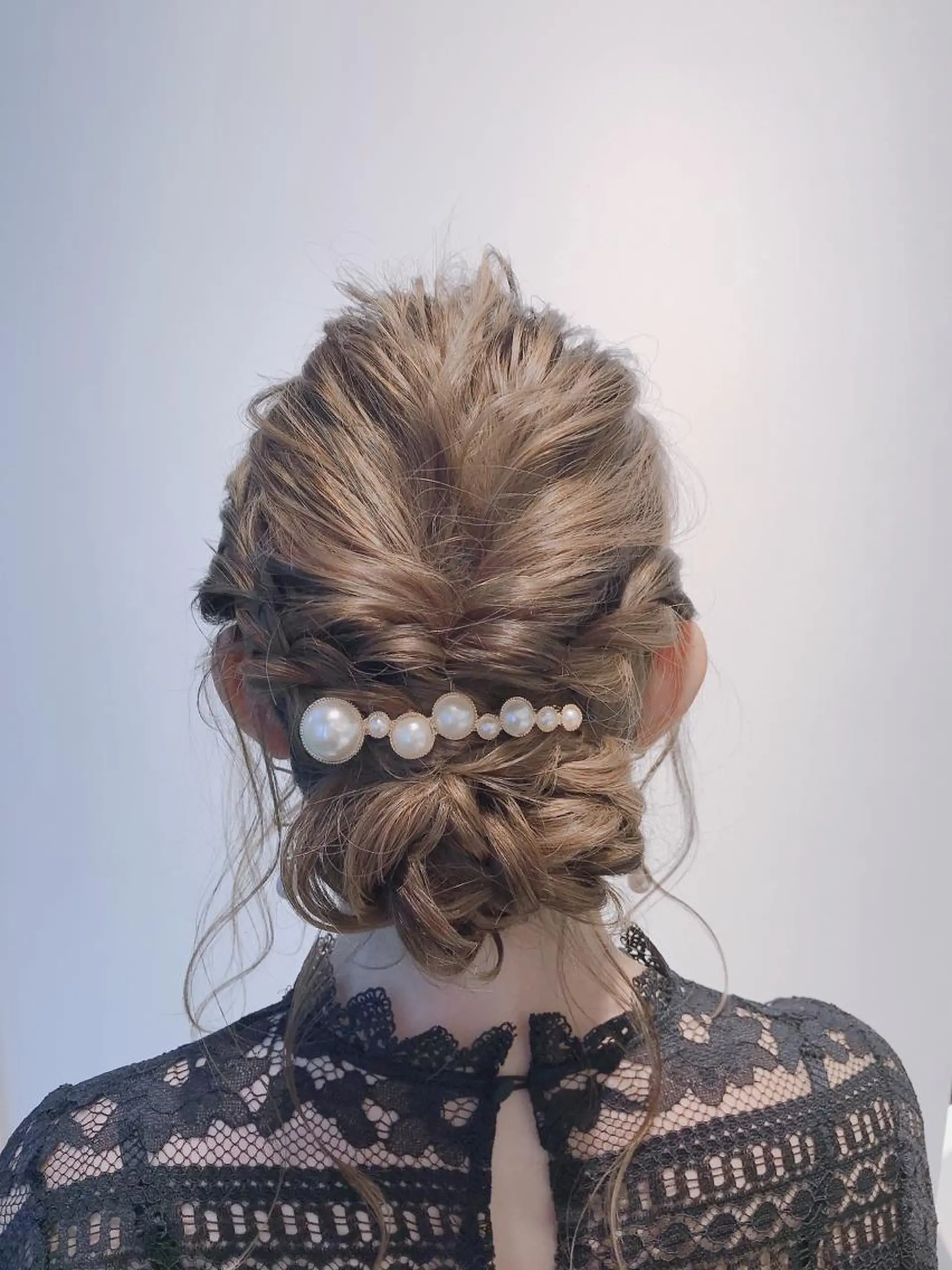 セミロング ヘアアレンジ ヘアセット oshare tom (スタイリスト)所属・人気🌻《髪質改善》 平井 綾乃のヘアスタイル