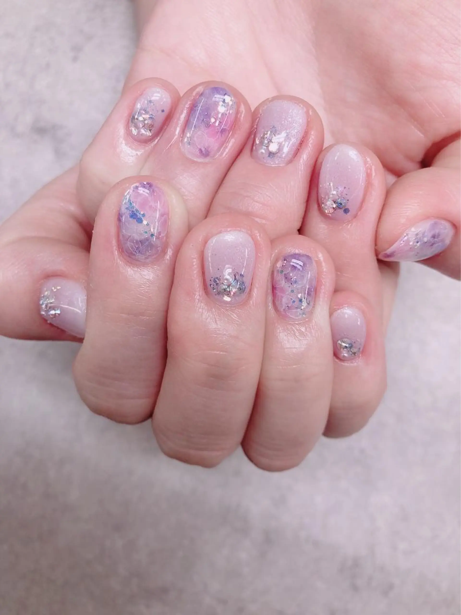 ネイル フラワーネイル ニュアンスネイル ハンドネイル ハンドケア FASTNAIL PLUS 新宿店のネイルデザイン