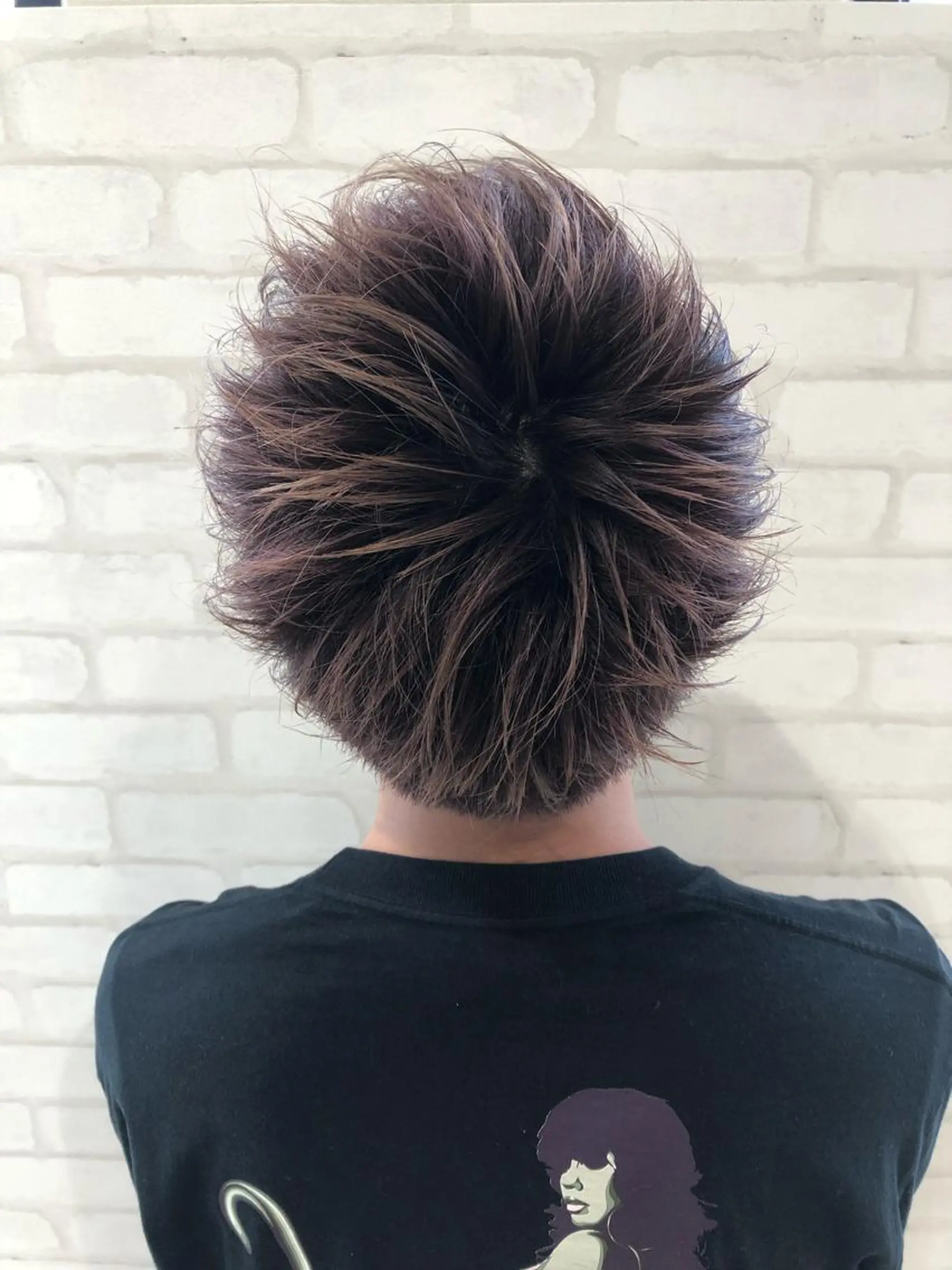 ショート カラー メンズ 北脇 健治のヘアスタイル