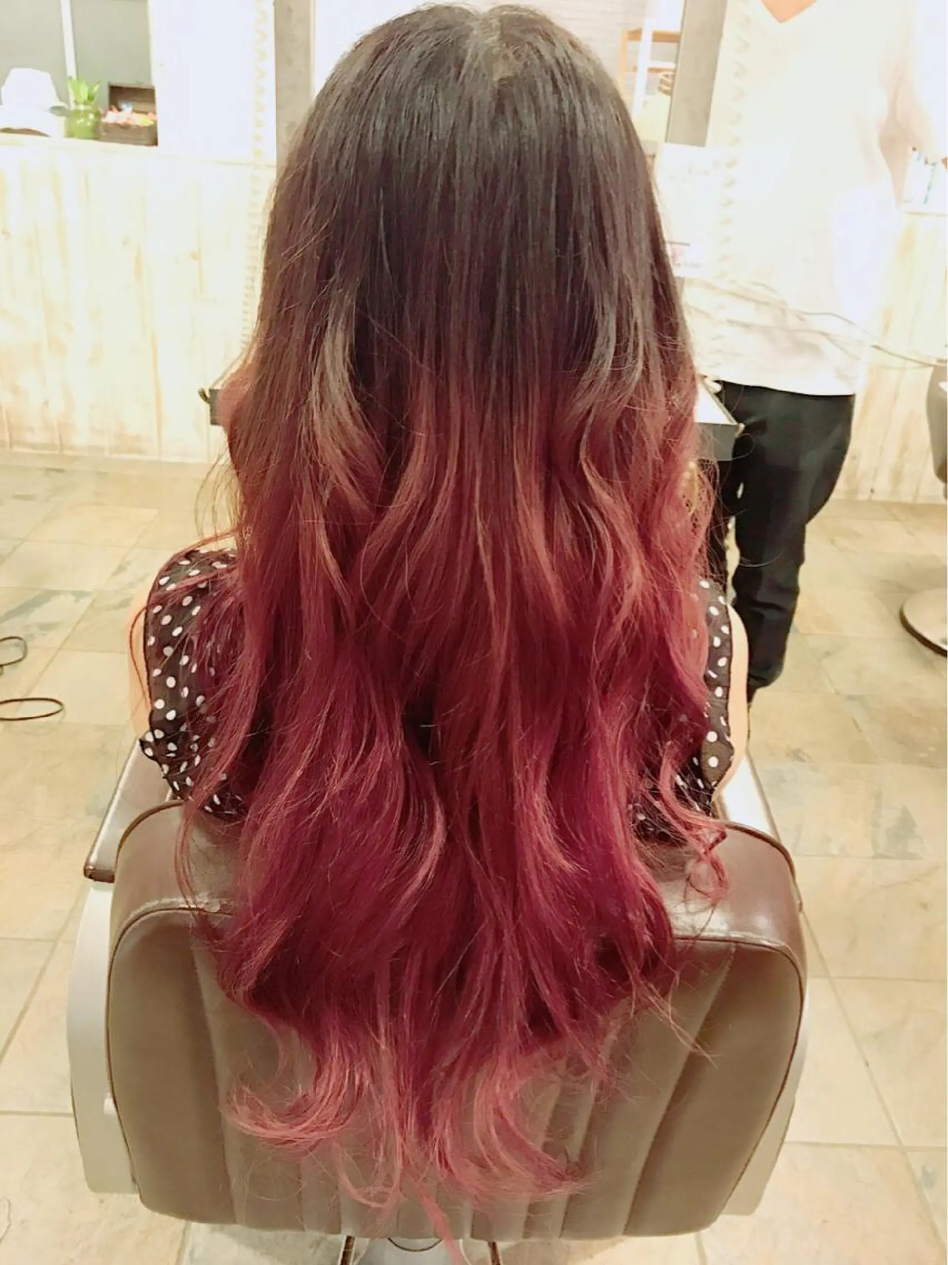 ロング カラー トレンドヘアーに🌈 川村　静香のヘアスタイル