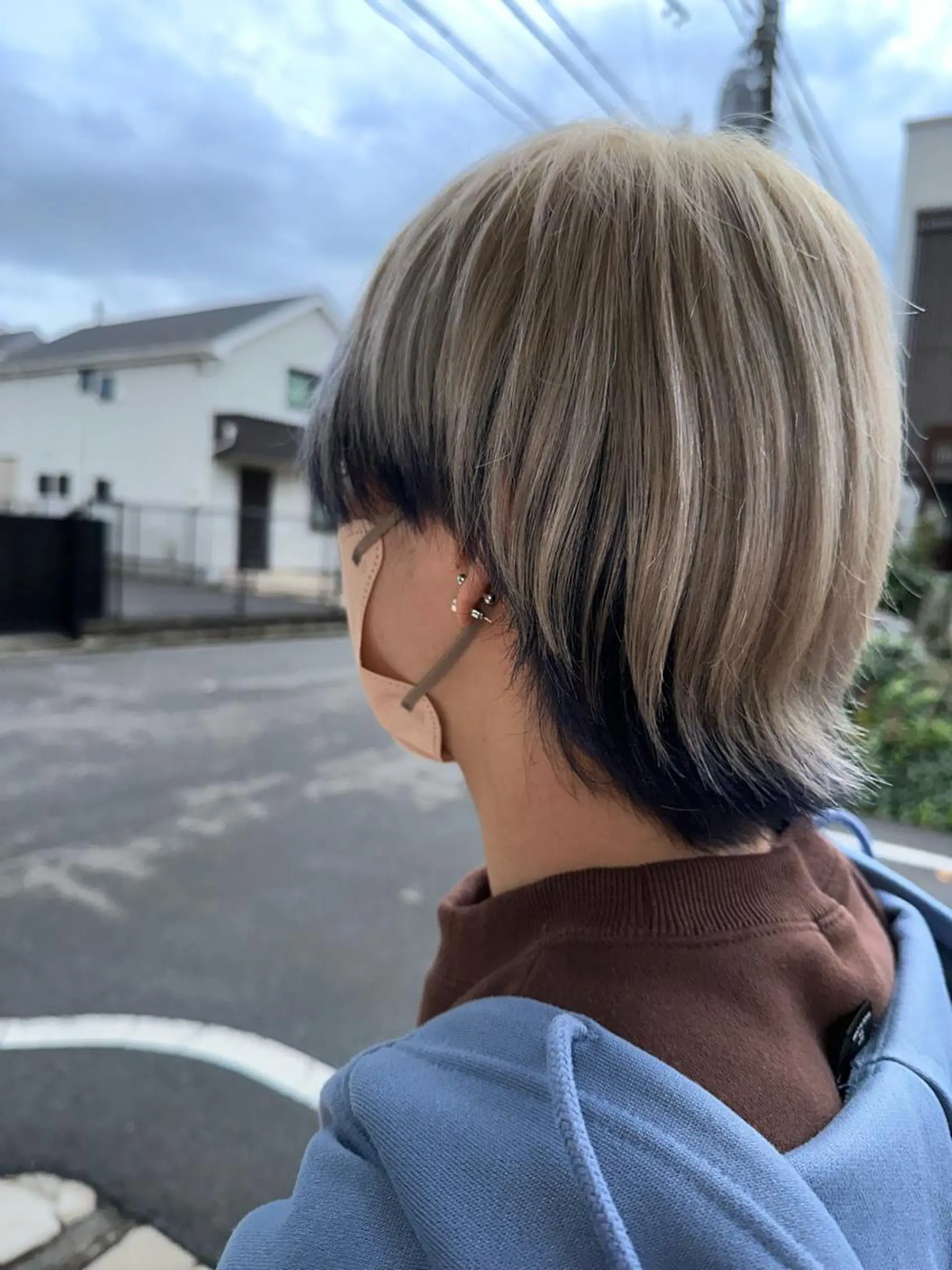 カラー メンズ 🪼高評価🪼 💎柴崎の藤咲💎のヘアスタイル