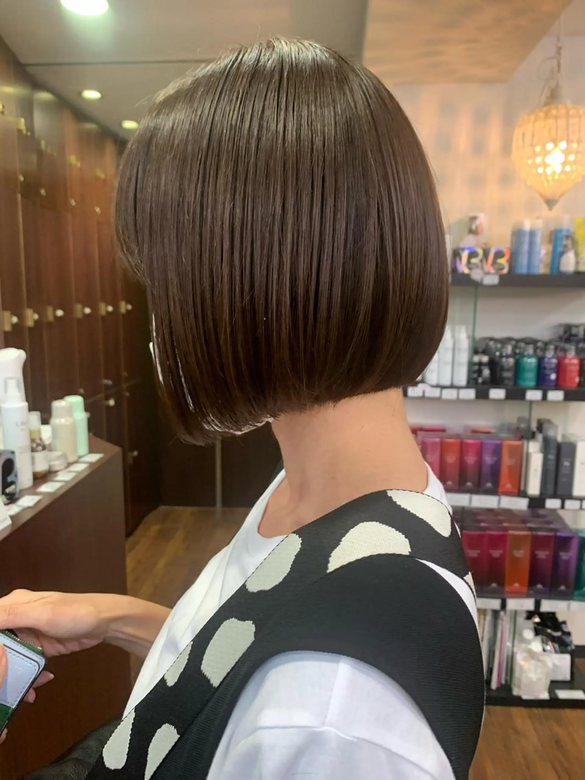 ショート 縮毛矯正/ショート/ レイヤー/畑中正敏のヘアスタイル