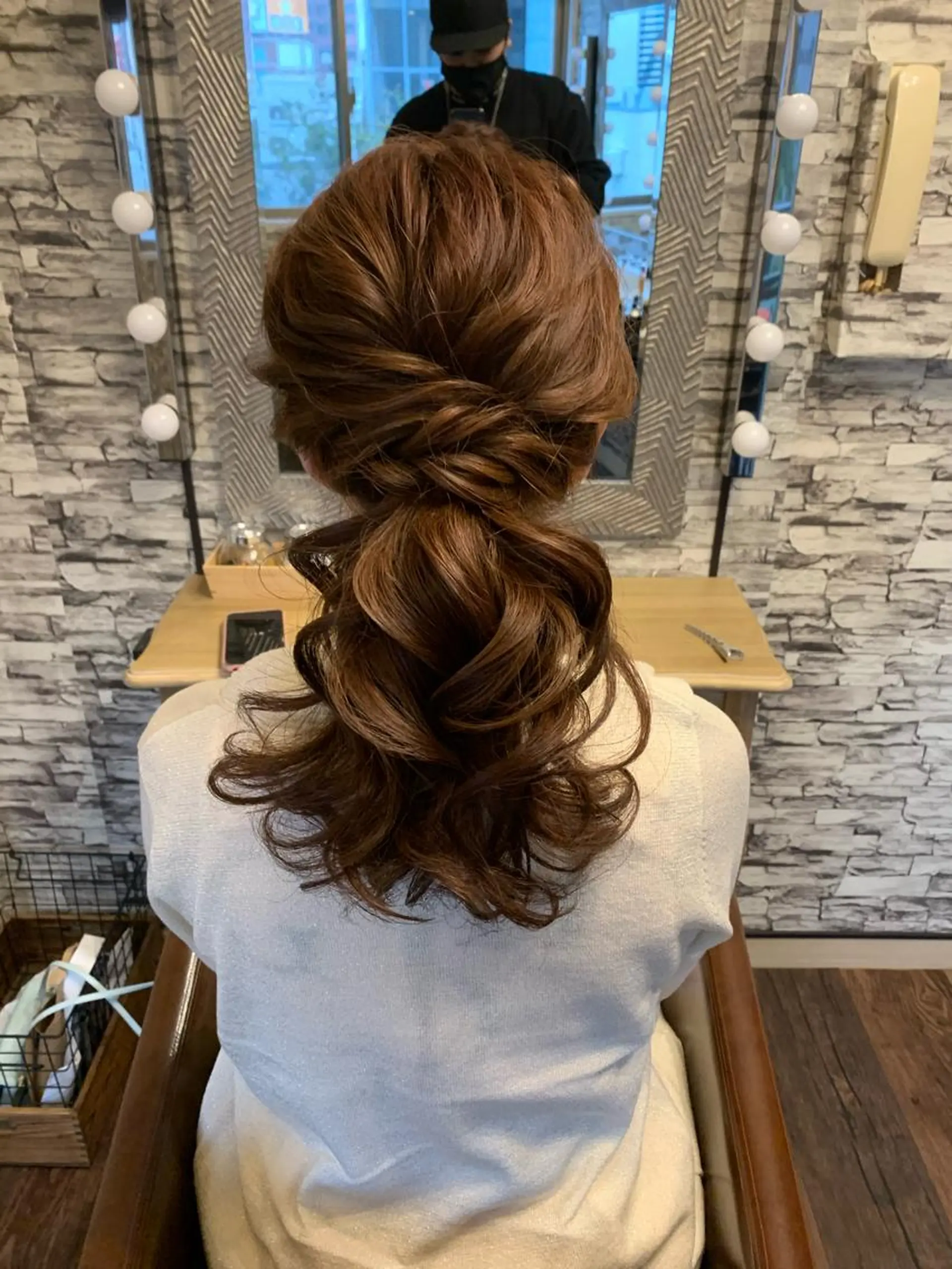 ロング ヘアアレンジ hair make  Lucciのヘアスタイル