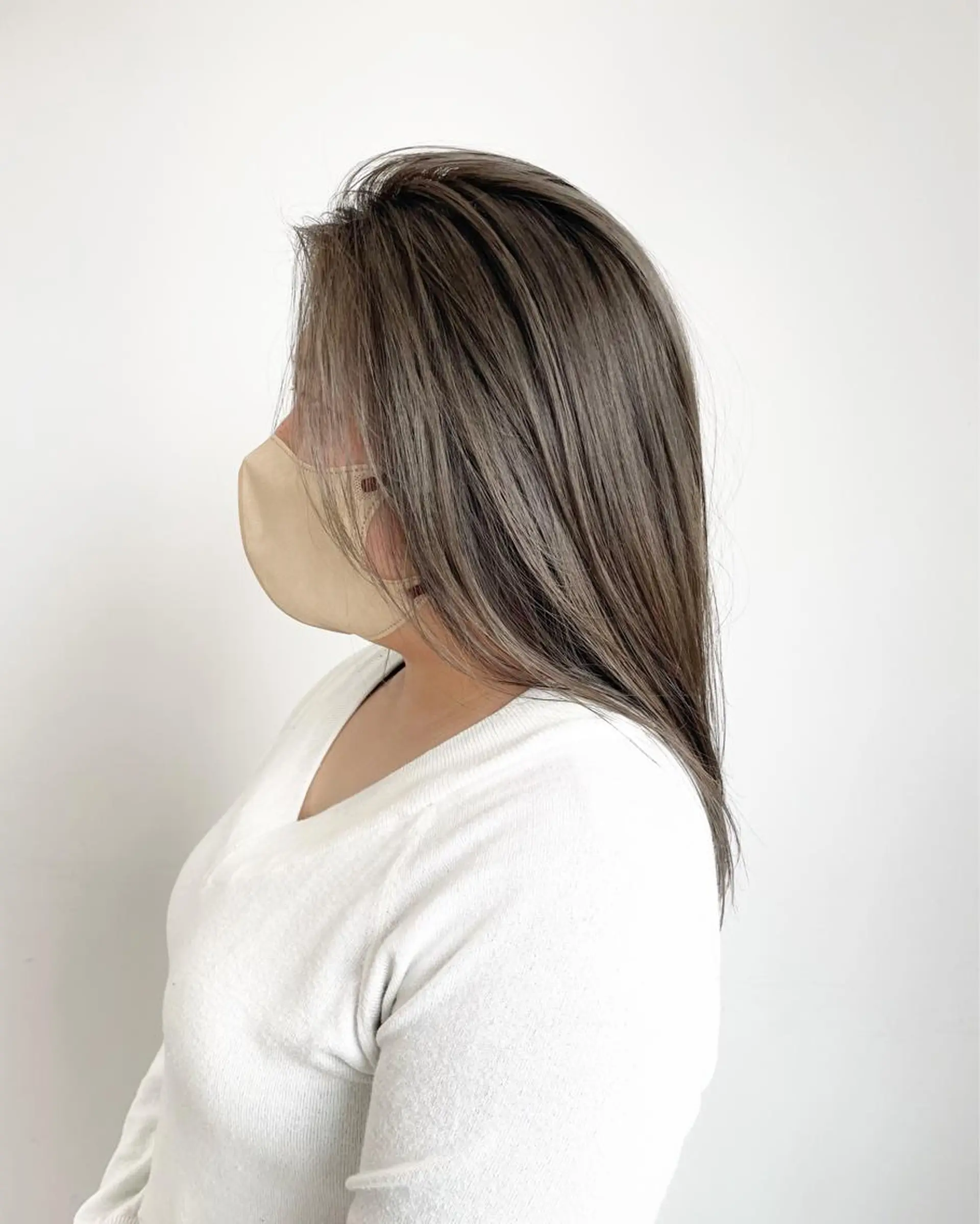 セミロング その他 明石 歩樹のヘアスタイル