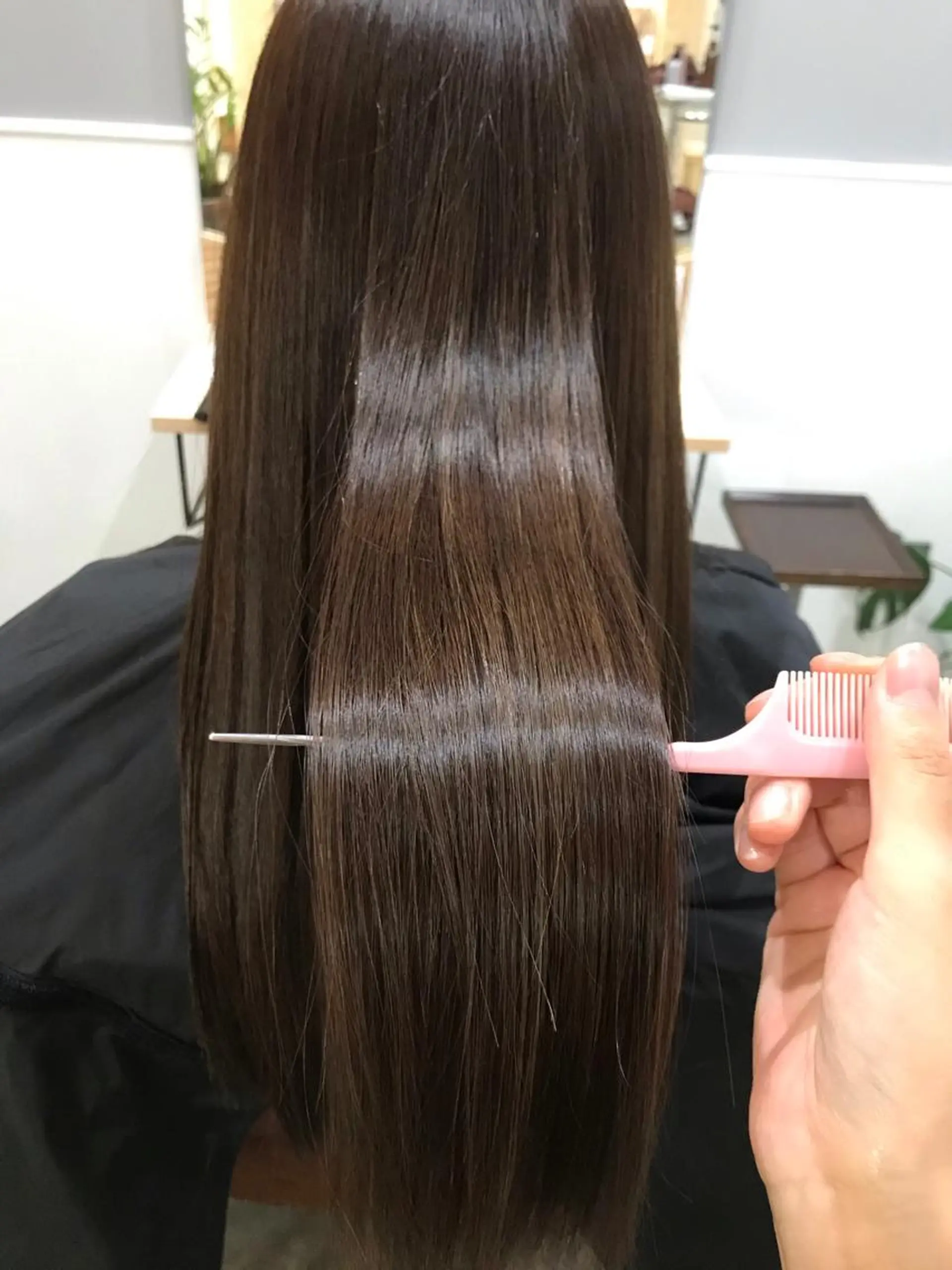 ロング トリートメント miloc かおりのヘアスタイル