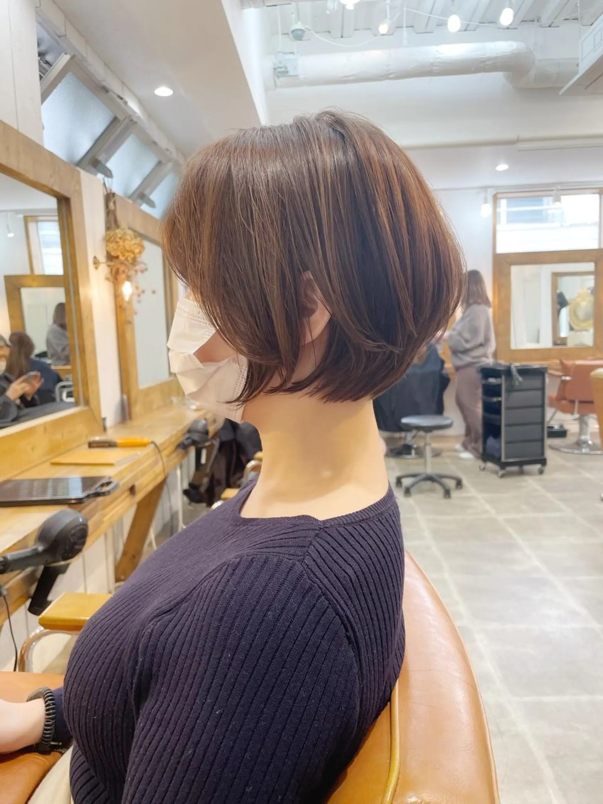 ショート カット newline銀座所属・銀座ショート/ 大人ショート/金子涼のヘアスタイル