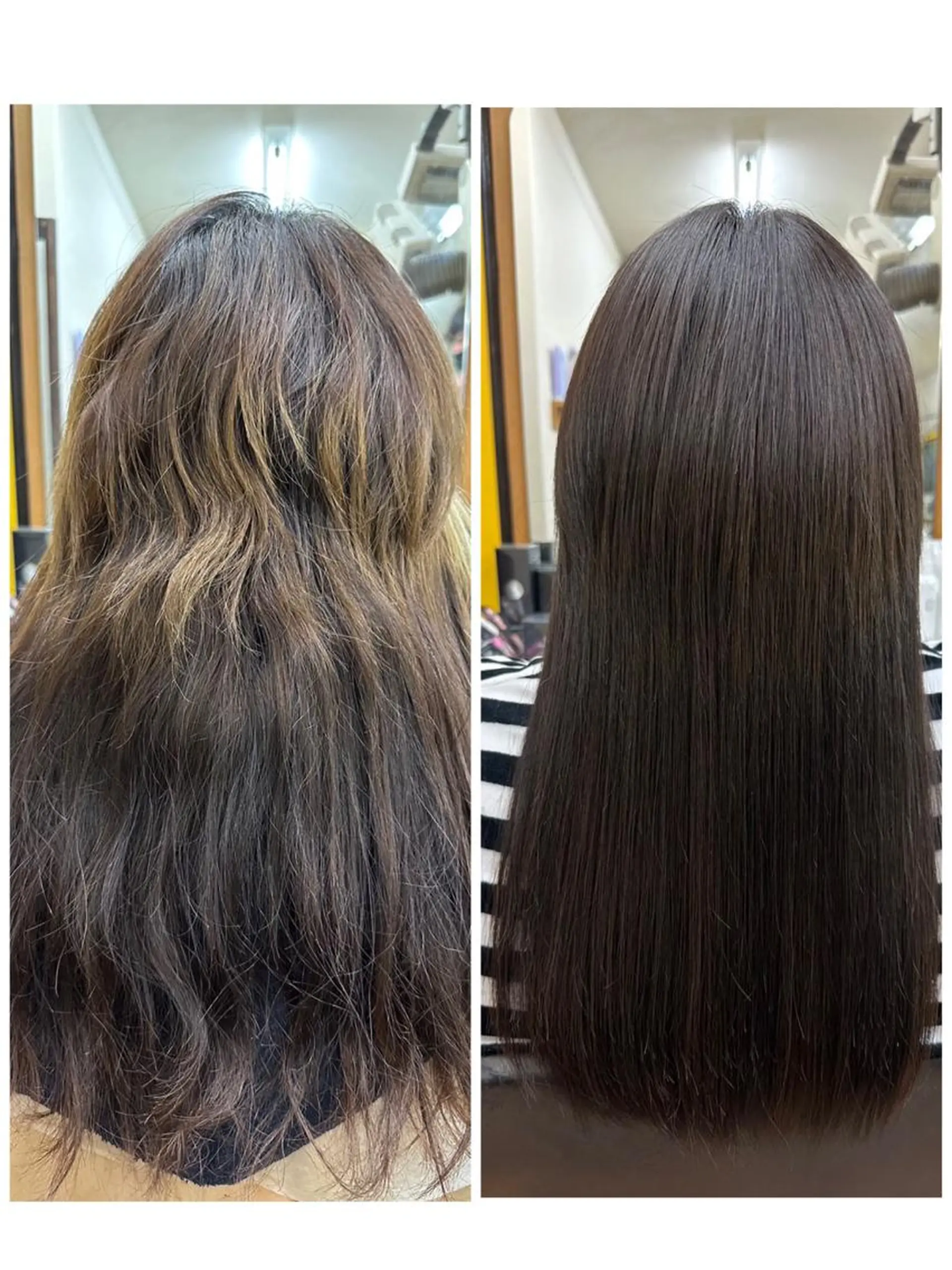 ロング 髪質改善 B-W ⭐️REIKOのヘアスタイル