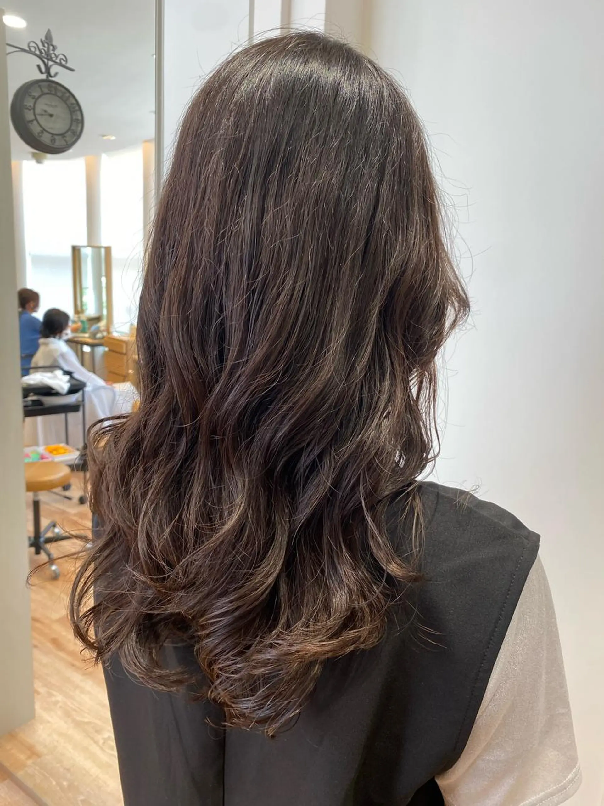 セミロング パーマ カット パーマ ❤️パーマ美容師✂︎ 井口美緒のヘアスタイル