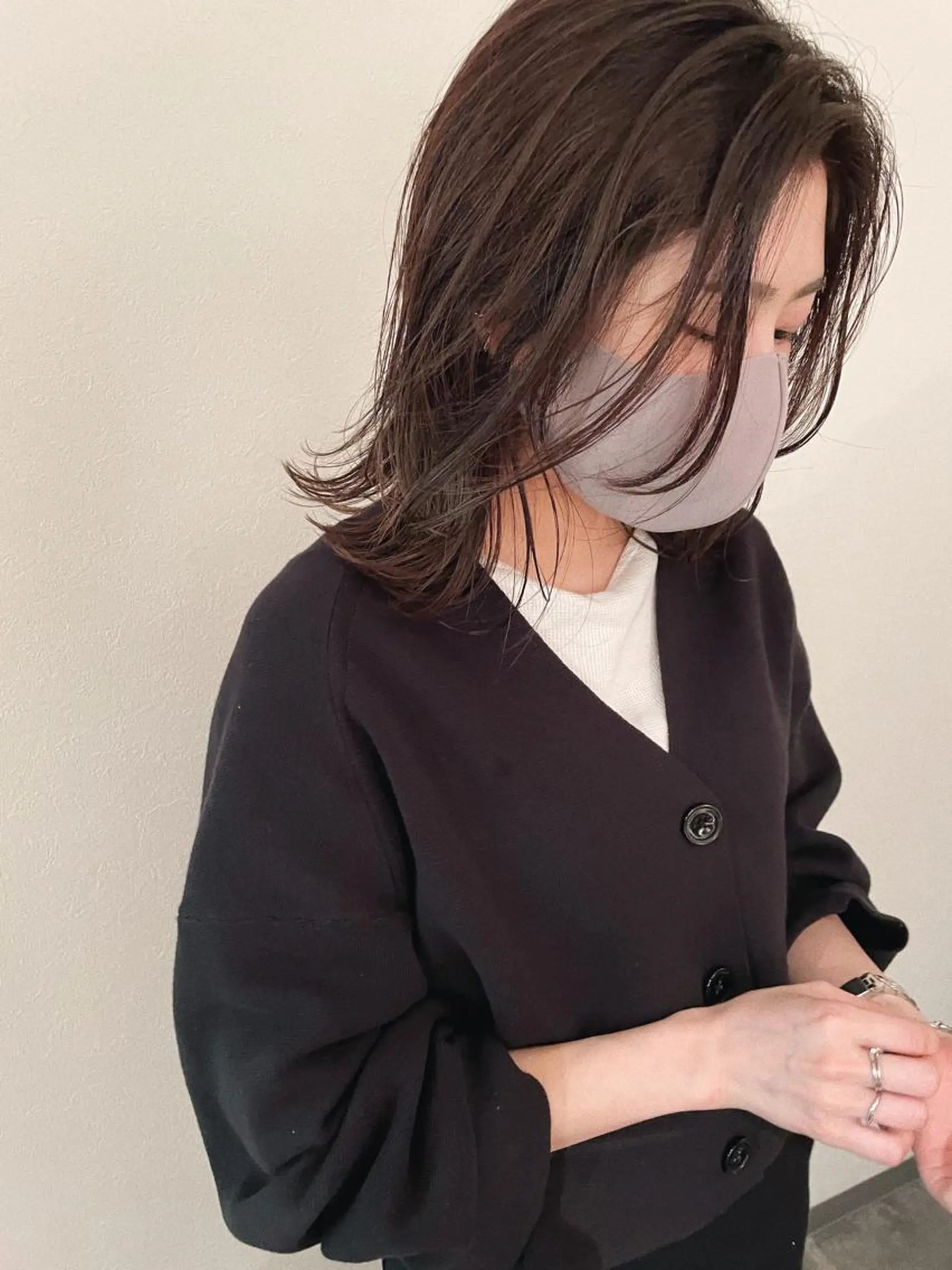 ミディアム カラー カット ヘアカラー salon AKIRA所属・市川 千夏のヘアスタイル