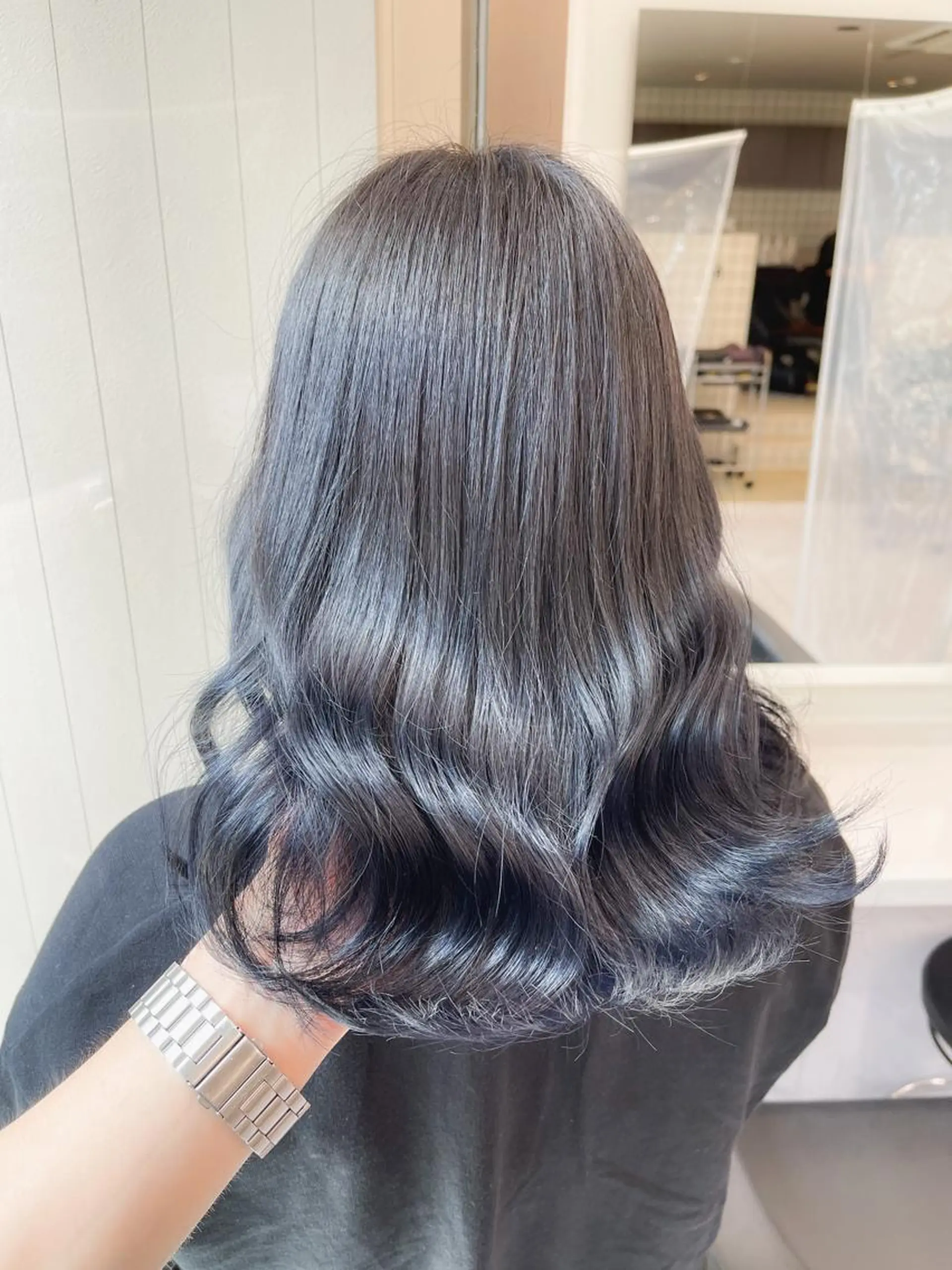 カラー ヘアカラー トリートメント ヘッドスパ ヘアセット 🌈ハイトーン×暗髪 🦄TAKUMI🦄のヘアスタイル